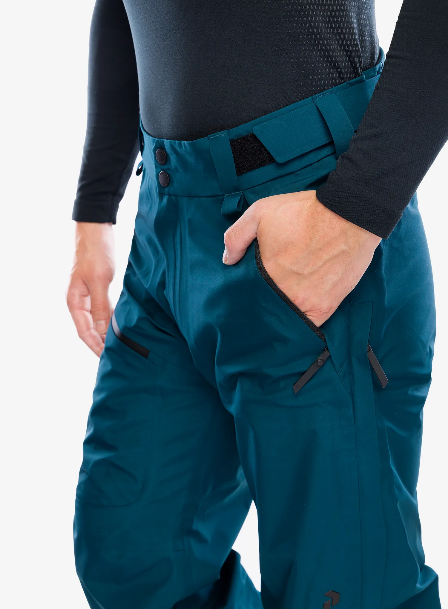 Smučarske hlače Peak Performance Vertical GORE-TEX 3L Pants - infinity teel