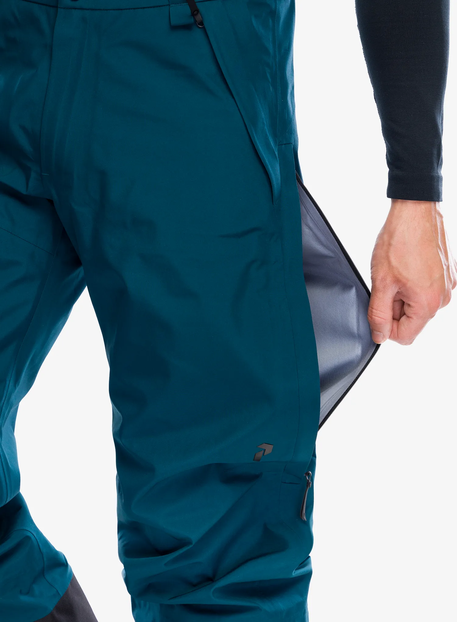 Smučarske hlače Peak Performance Vertical GORE-TEX 3L Pants - infinity teel