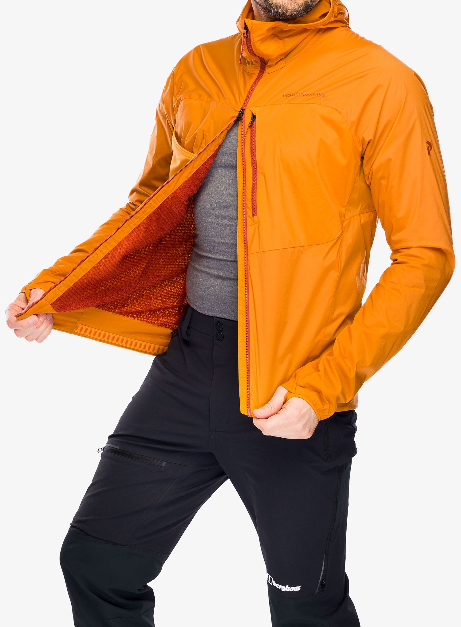 Jakna Peak Performance Vislight Alpha Jacket - desert blow