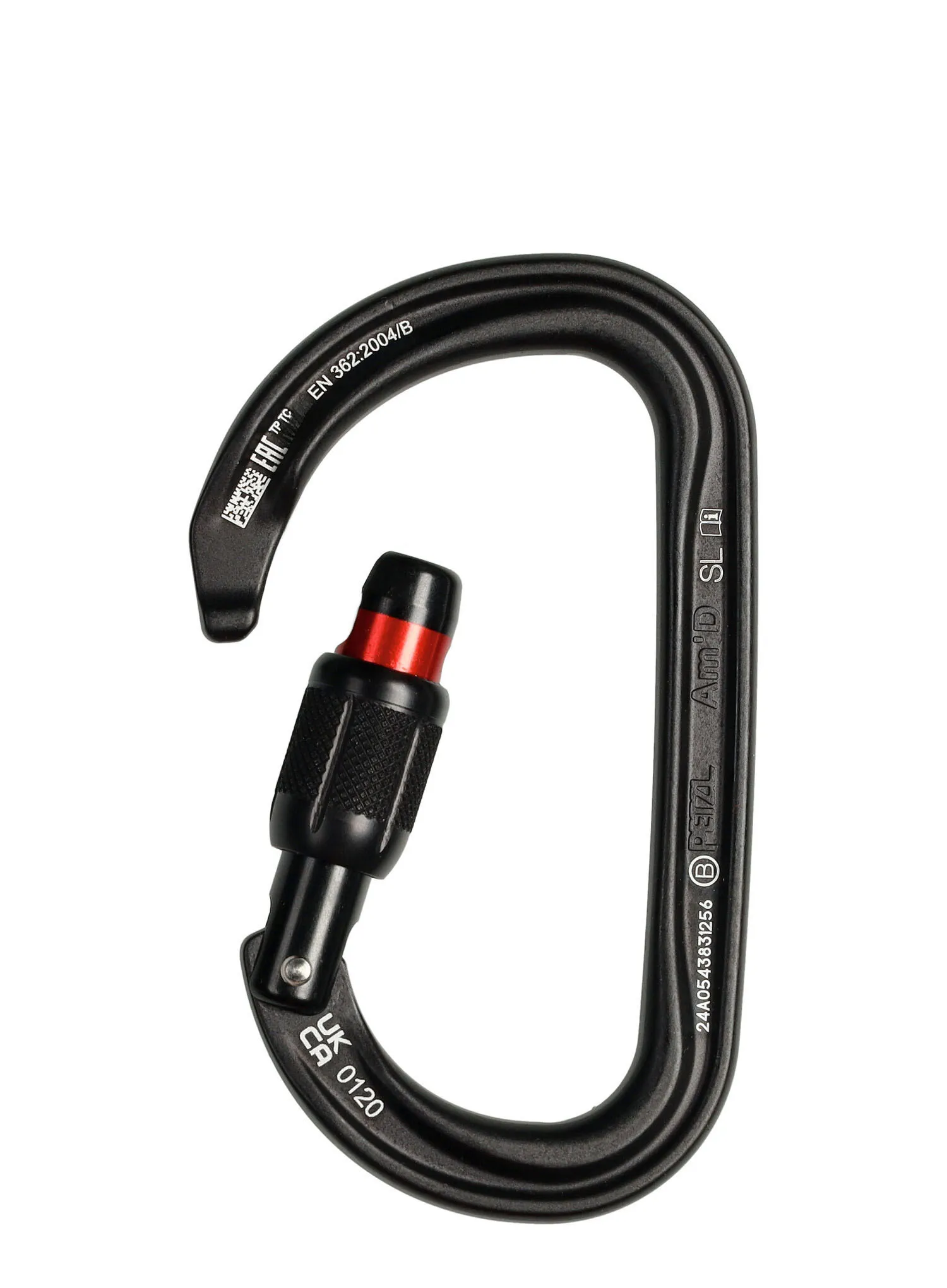 Vponka z matico Petzl Am'D Screw-Lock - black