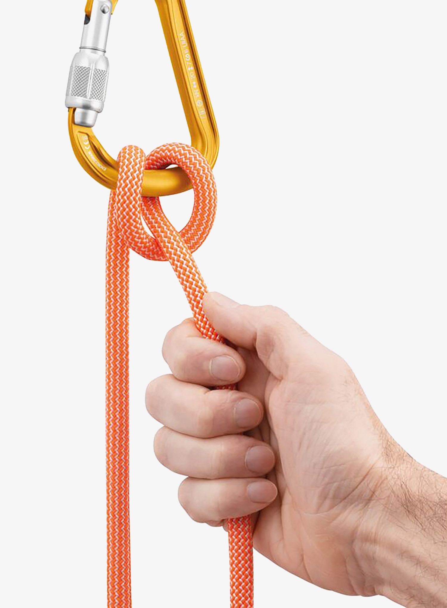Vponka Petzl Attache Screw-Lock - yellow