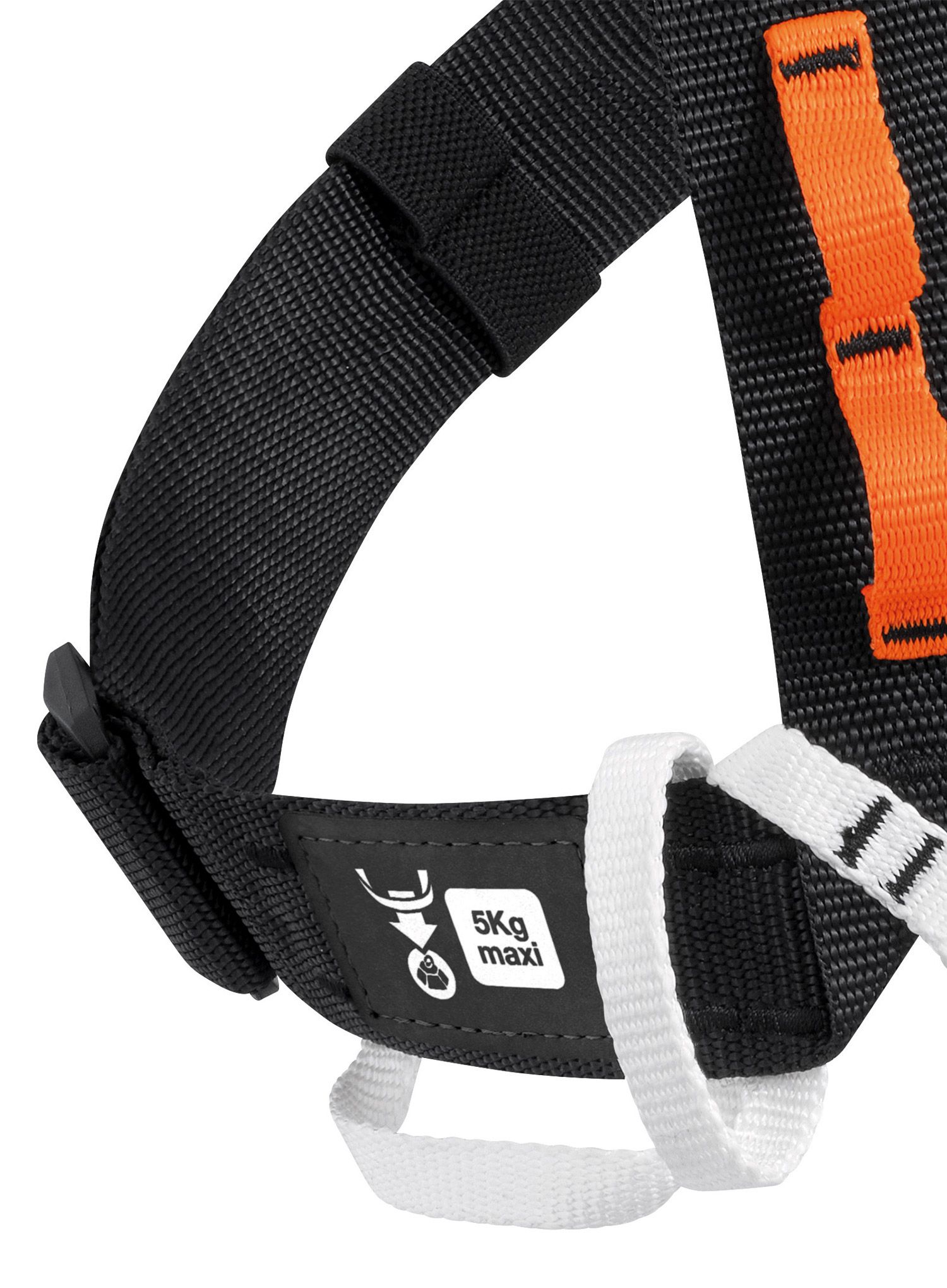 Ramenski dodatek Petzl Explo - black/orange