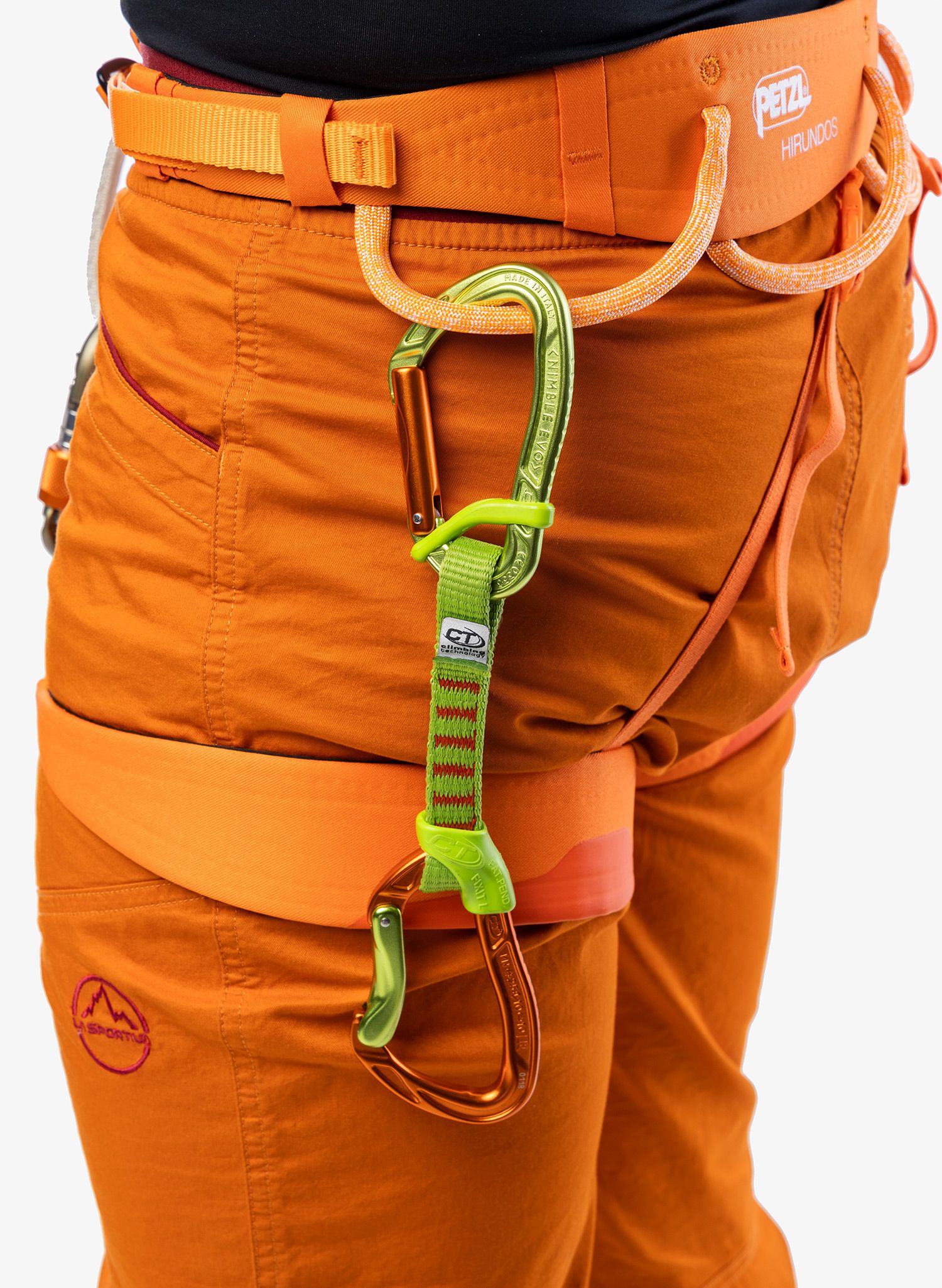 Plezalni pas Petzl Hirundos - orange