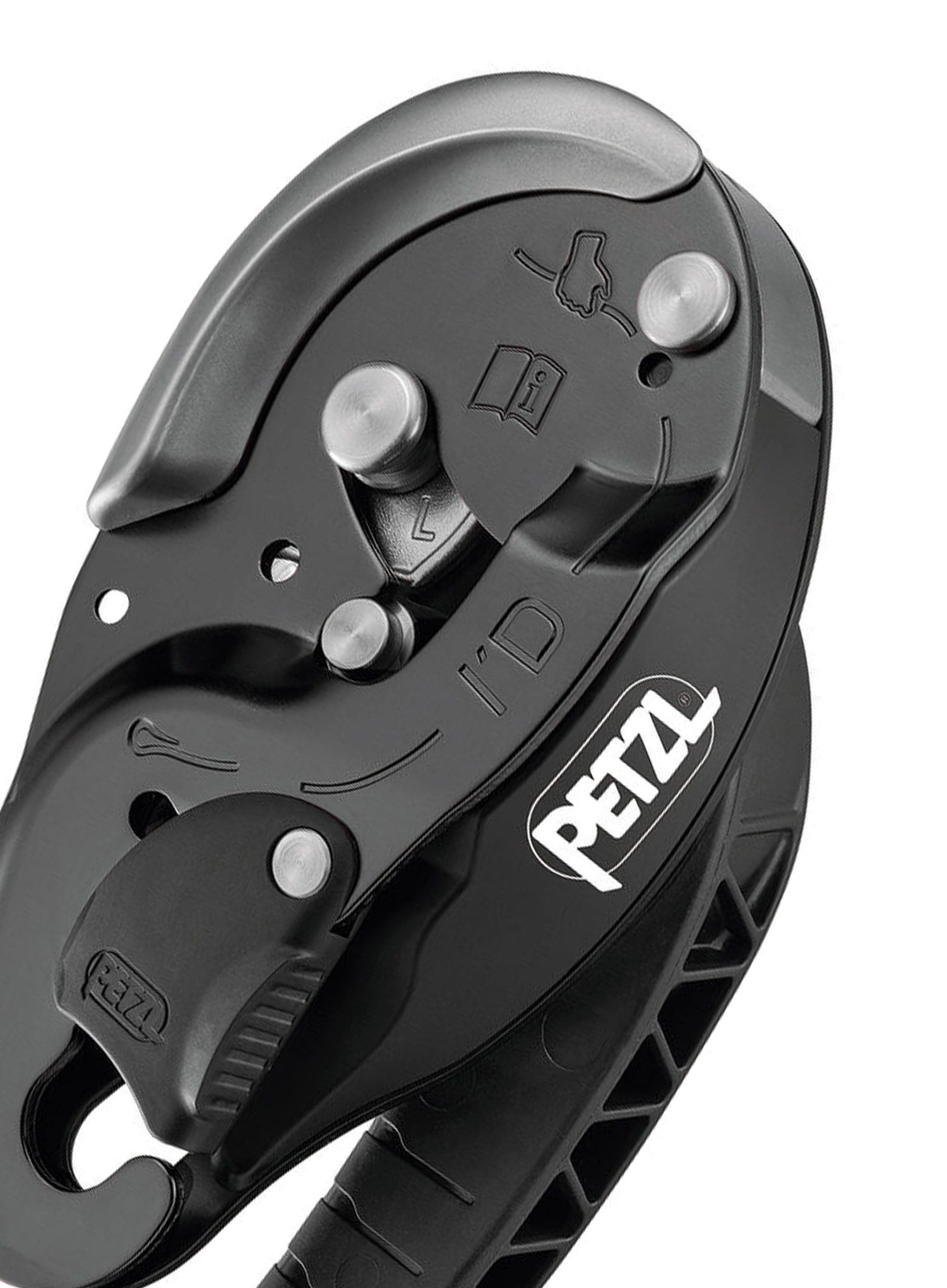 Naprava za spust Petzl I'D L - black
