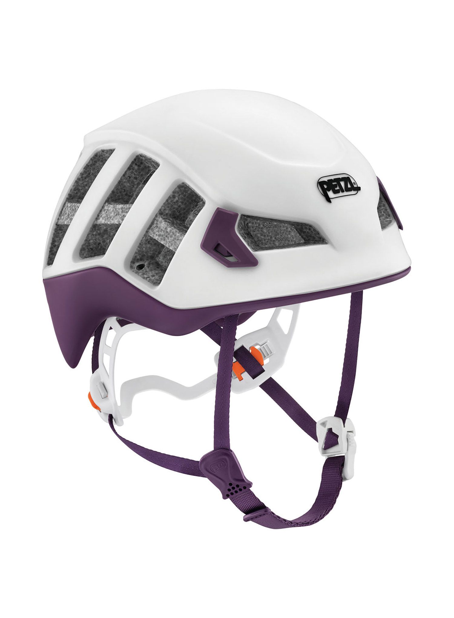 Ženska plezalna čelada Petzl Meteora - white/purple