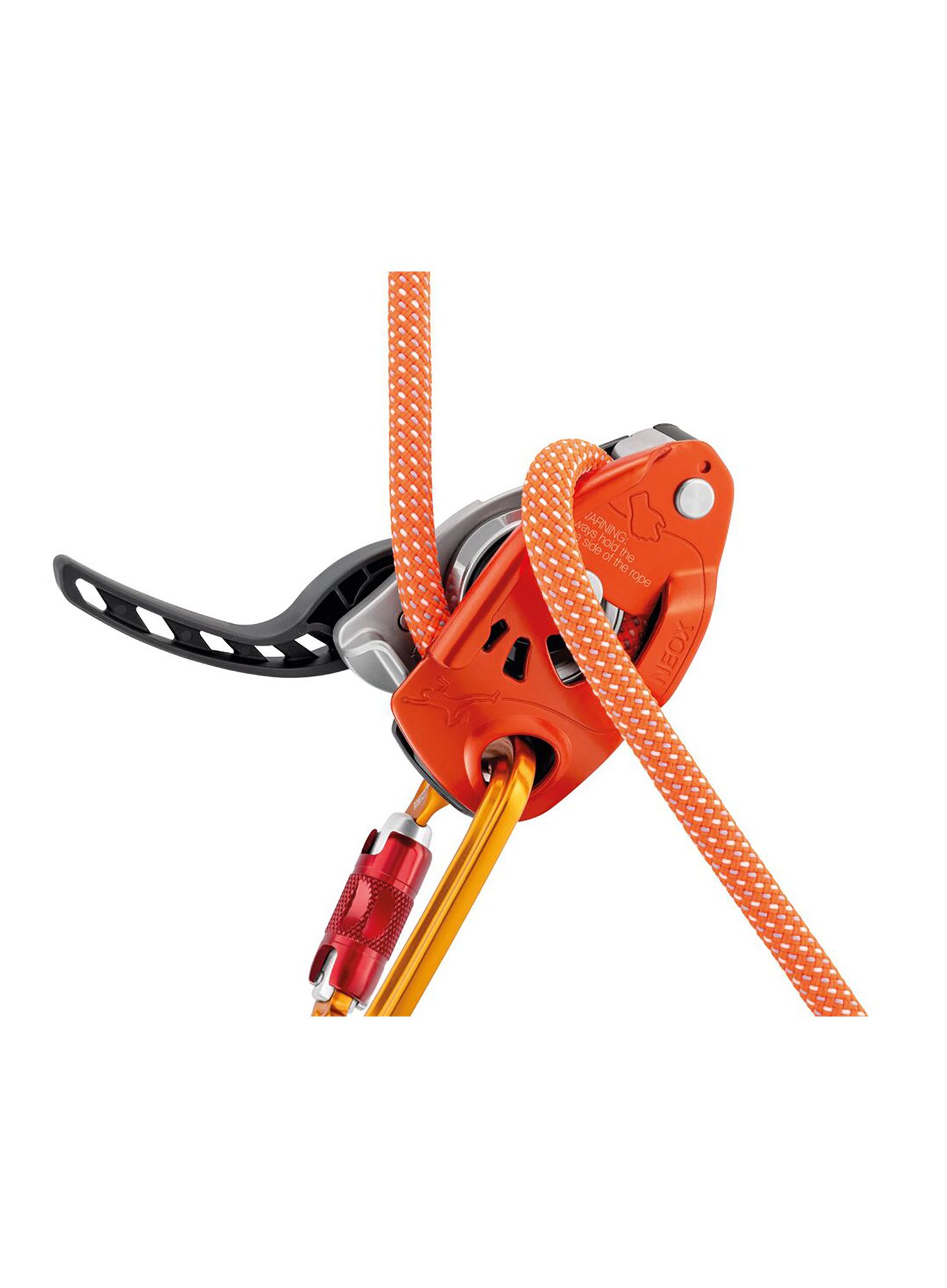 Pripomoček za varovanje Petzl Neox - orange