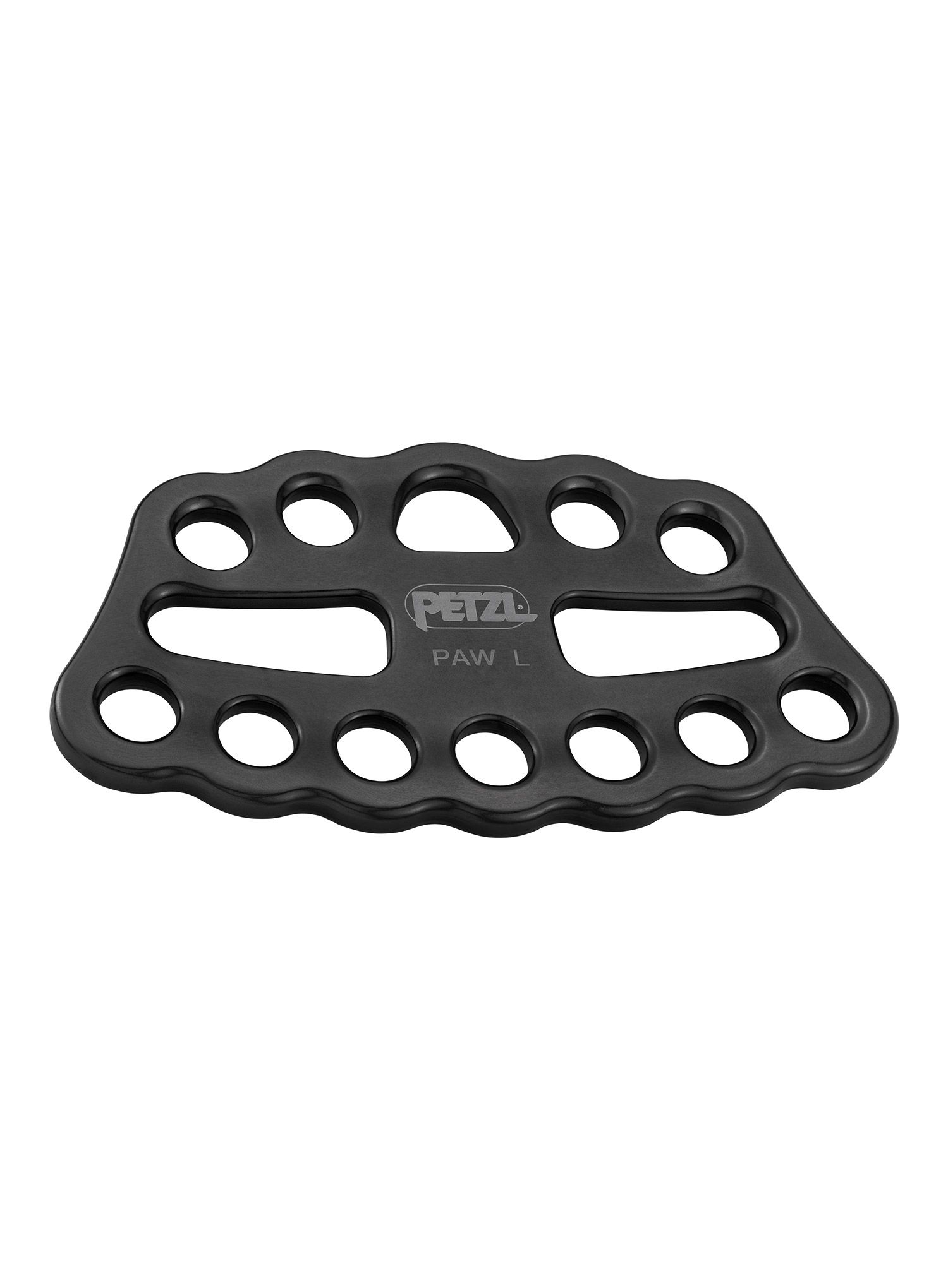 Sidriščna ploščica Petzl Paw L - black
