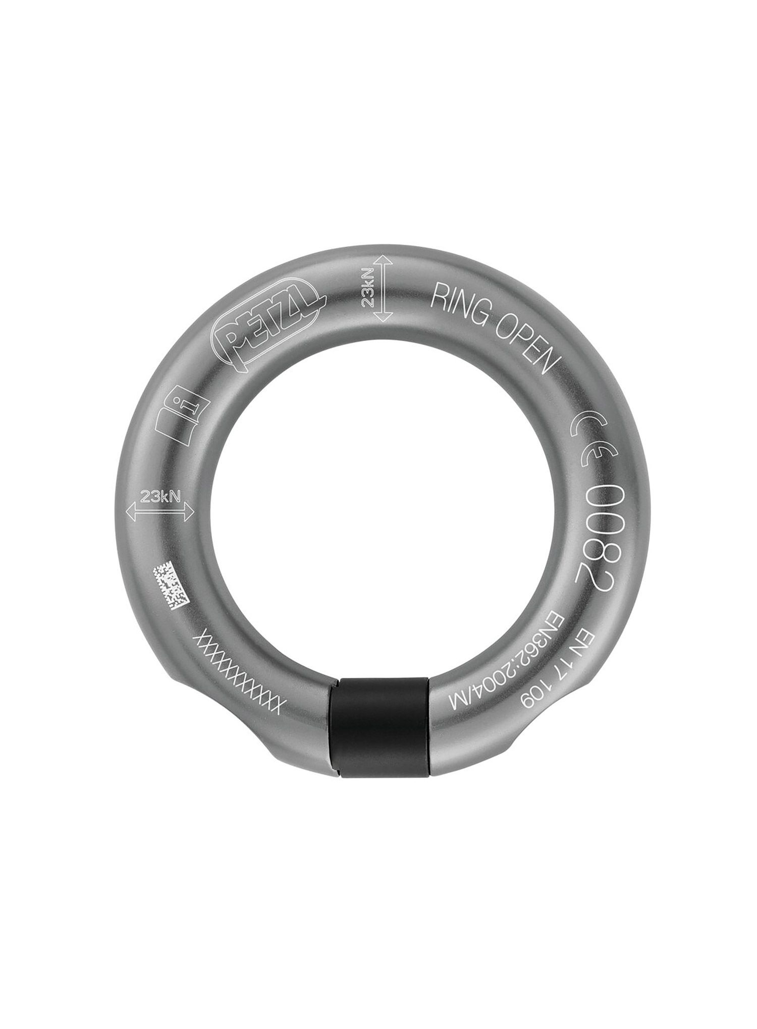 Petzl Ring Open - anthracite