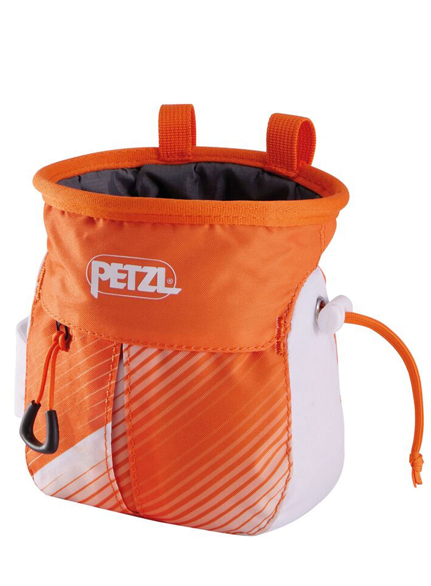 Vrečka za magnezij Petzl Sakapoche - orange/white