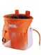 Vrečka za magnezij Petzl Sakapoche - orange/white