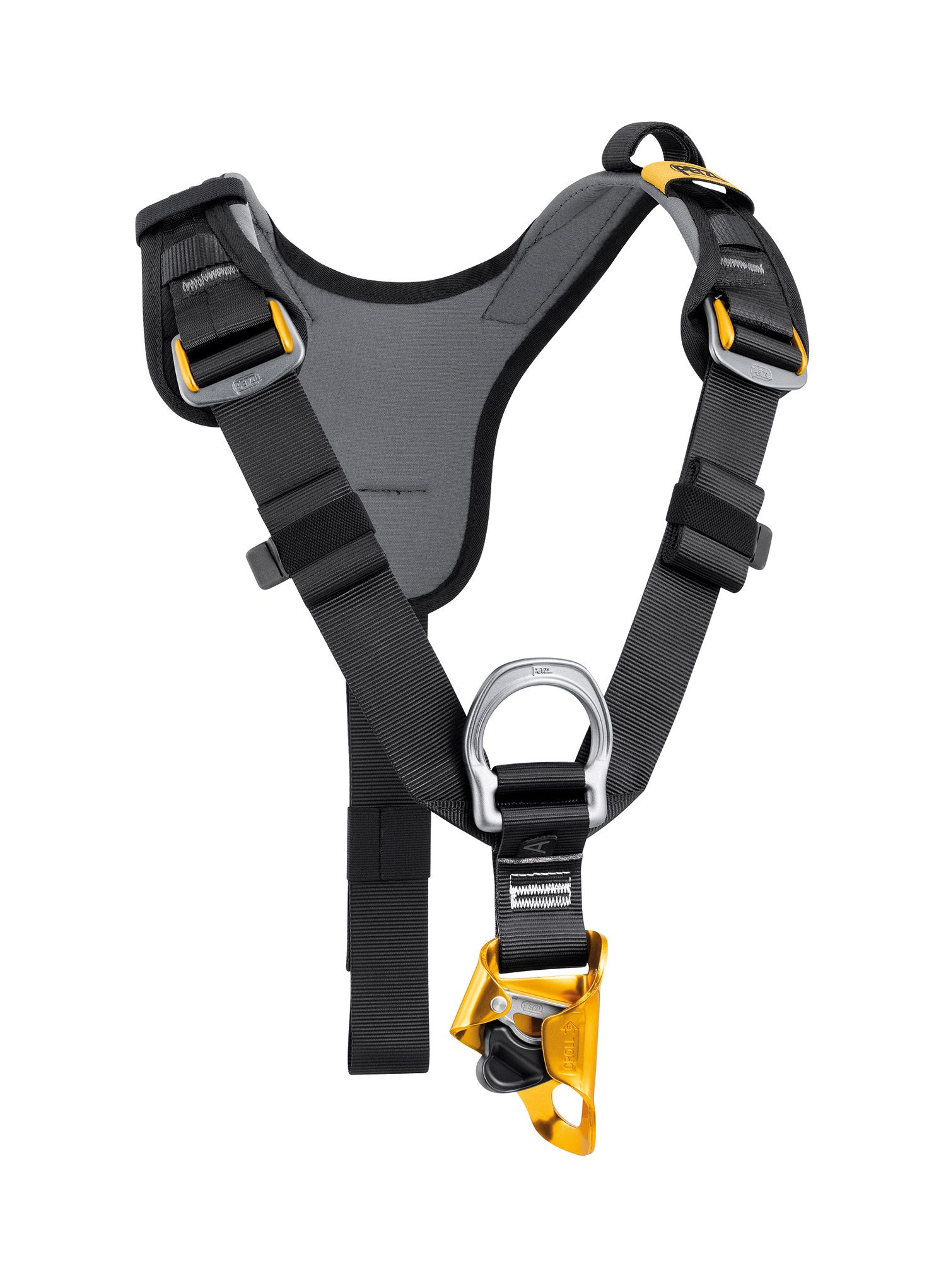 Ramenski dodatek Petzl Top Croll L - black/yellow