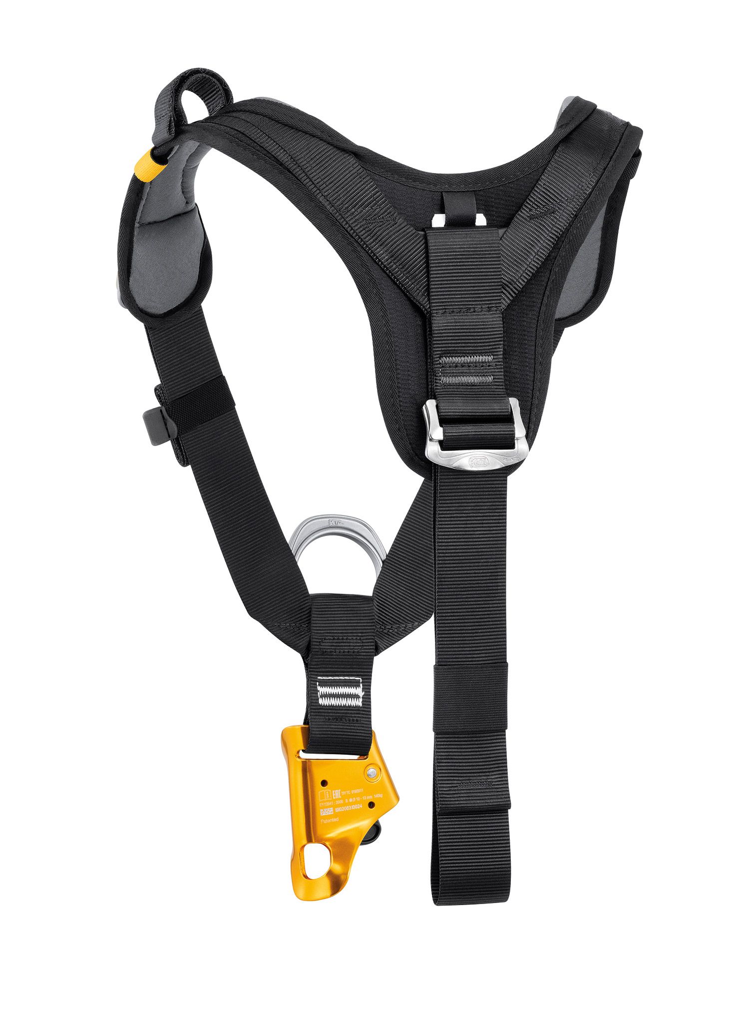 Ramenski dodatek Petzl Top Croll L - black/yellow