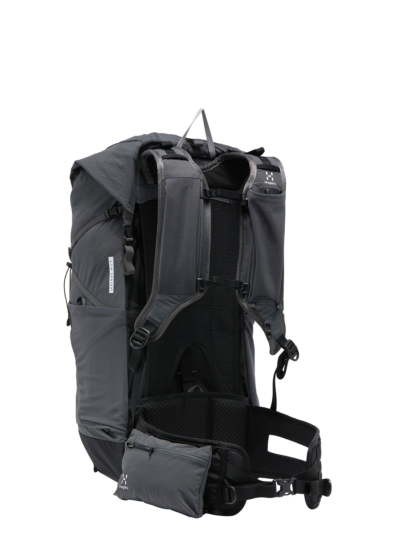 Pohodniški nahrbtnik Haglofs L.I.M Airak 38 - true black/magnetite