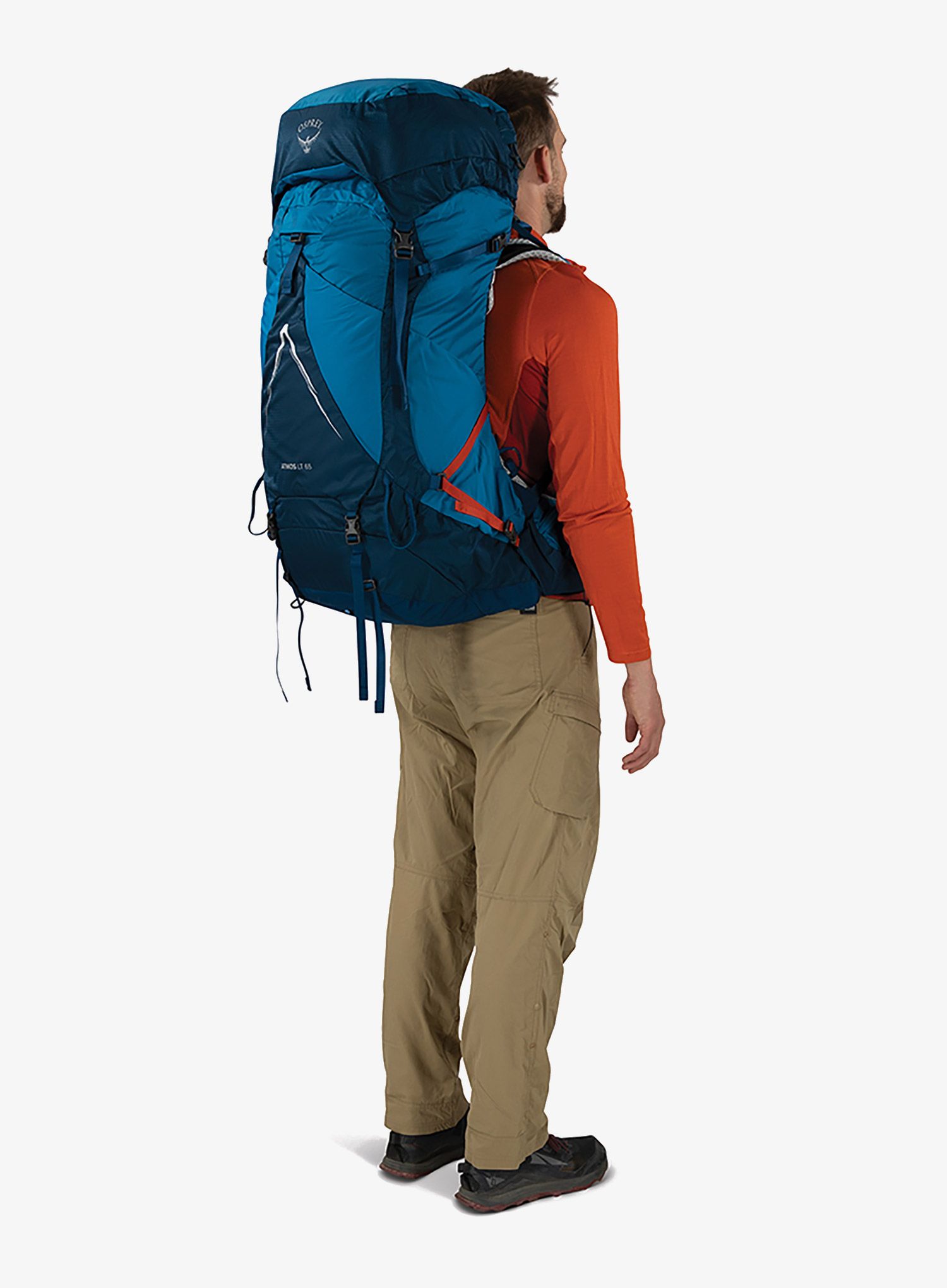 Gorski nahrbtnik Osprey Atmos AG LT 65 - night shift/scoria blue