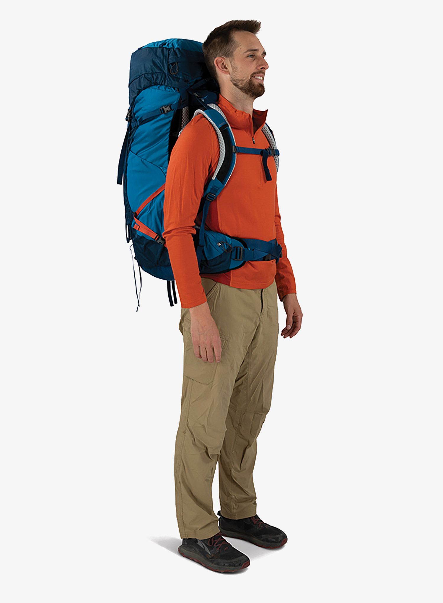 Gorski nahrbtnik Osprey Atmos AG LT 65 - night shift/scoria blue