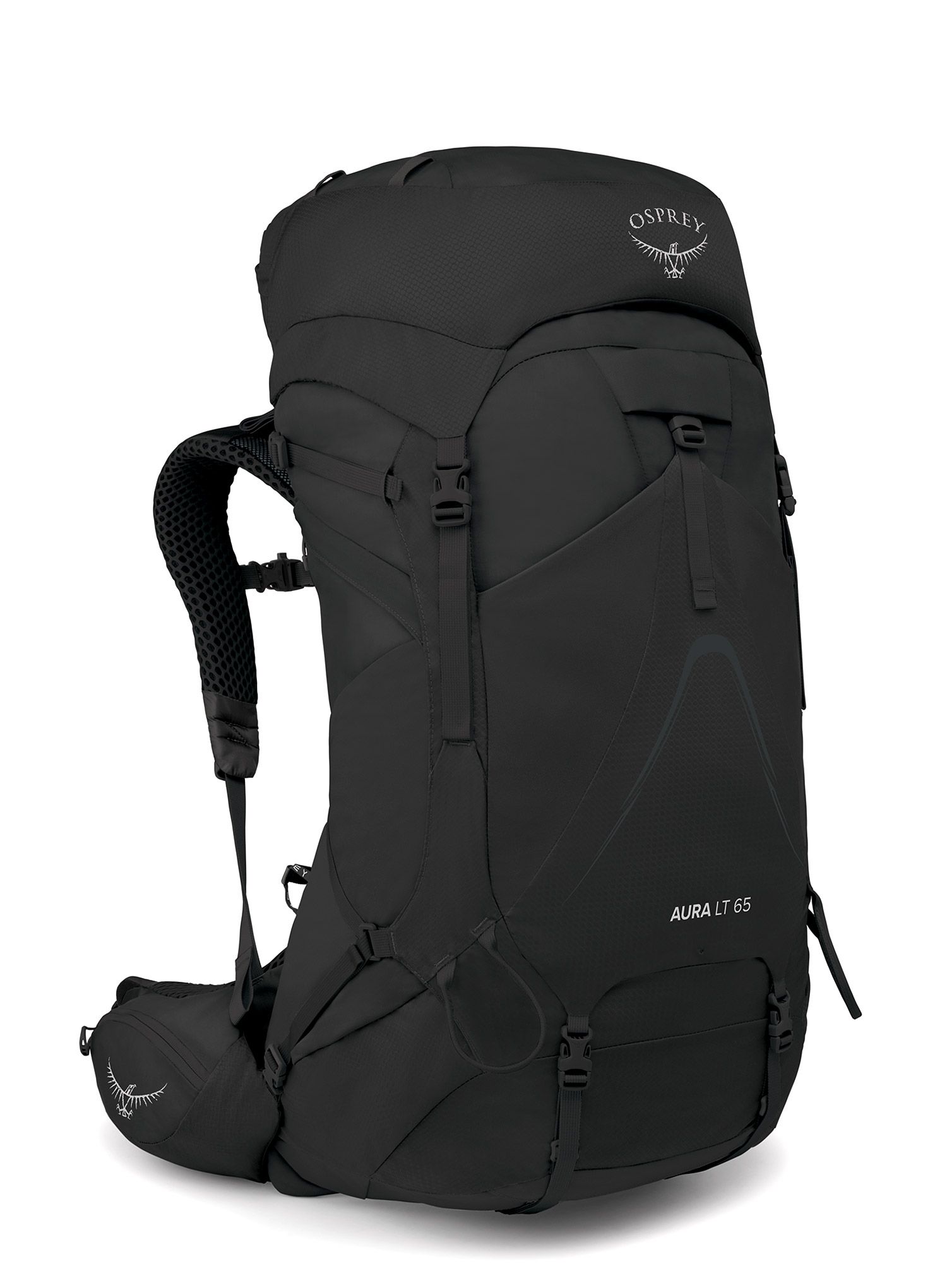 Ženski gorski nahrbtnik Osprey Aura AG LT 65 - black