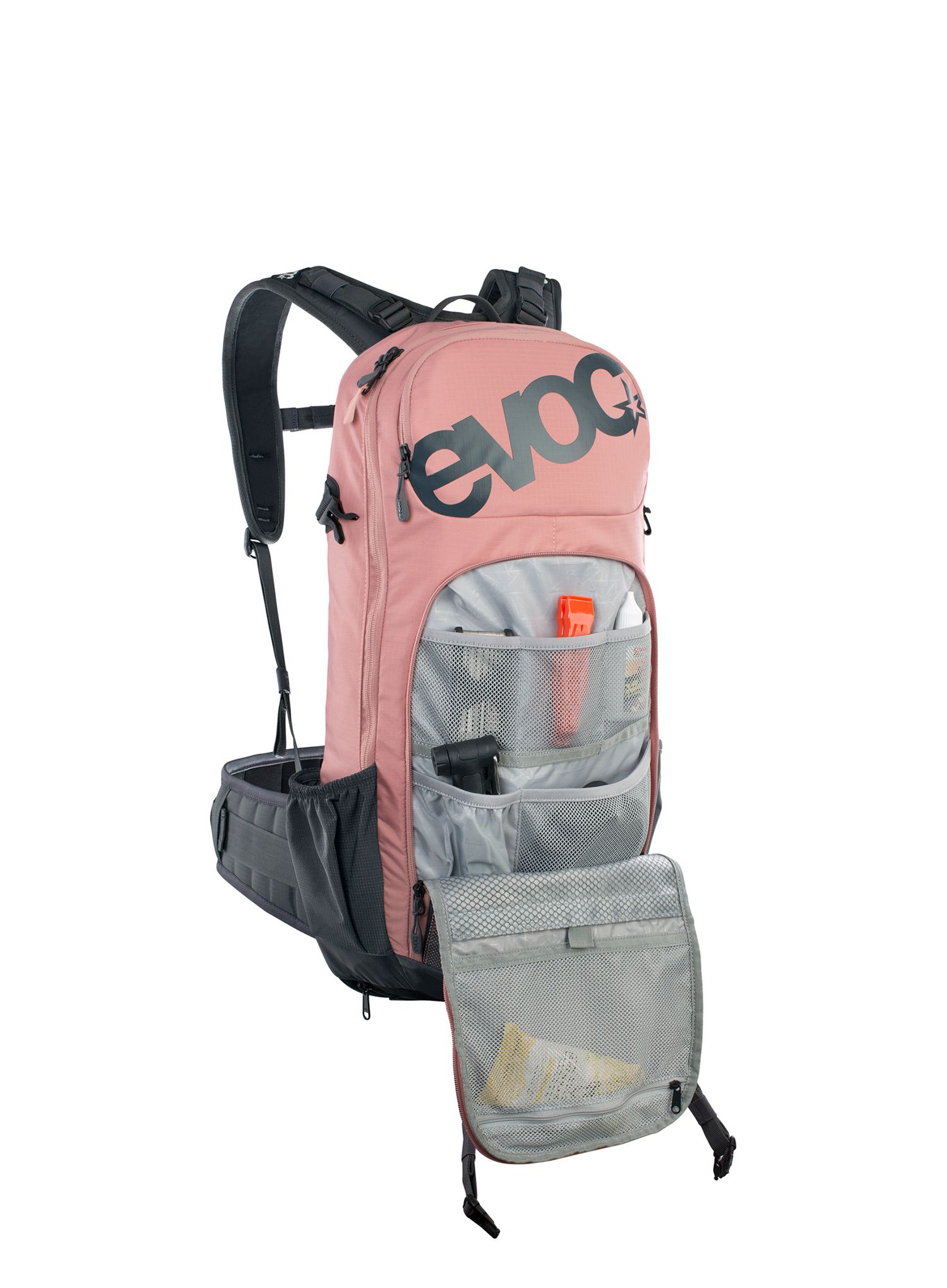 Kolesarski nahrbtnik Evoc FR Enduro 16 - dusty pink/carbon grey
