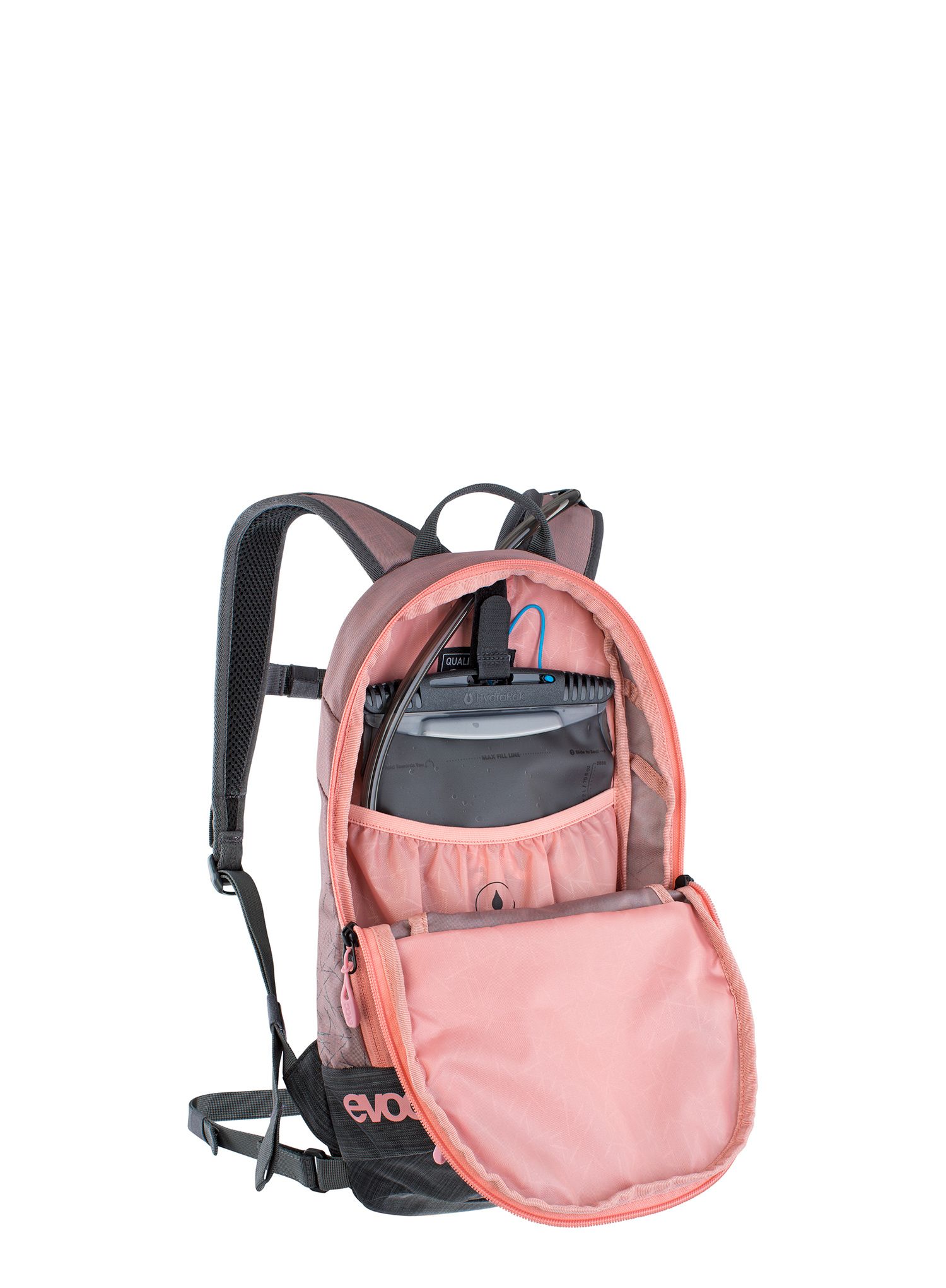 Kolesarski nahrbtnik Evoc Joyride 4 - dusty pink/carbon grey