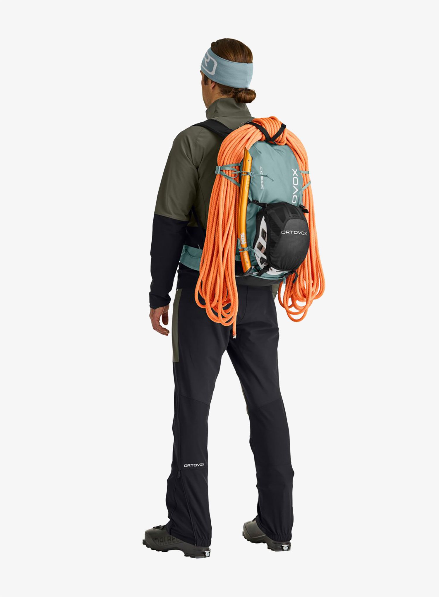 Nahrbtnik za turno smučanje Ortovox Switchback 27 - glacier grey