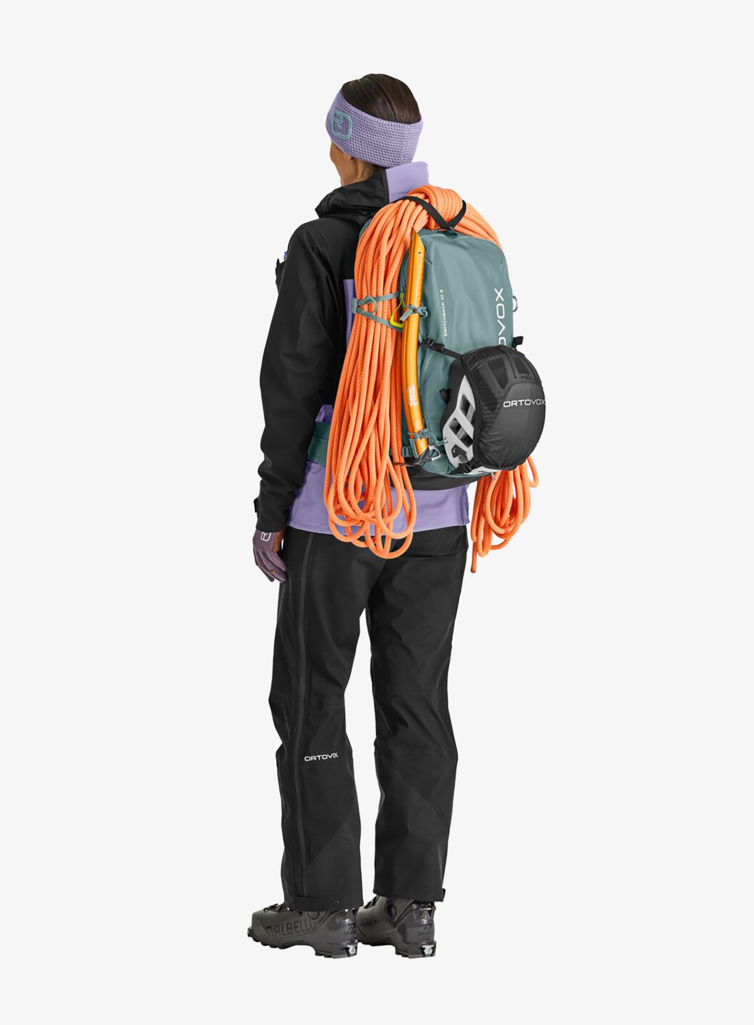 Nahrbtnik za turno smučanje Ortovox Switchback 30 S - glacier grey