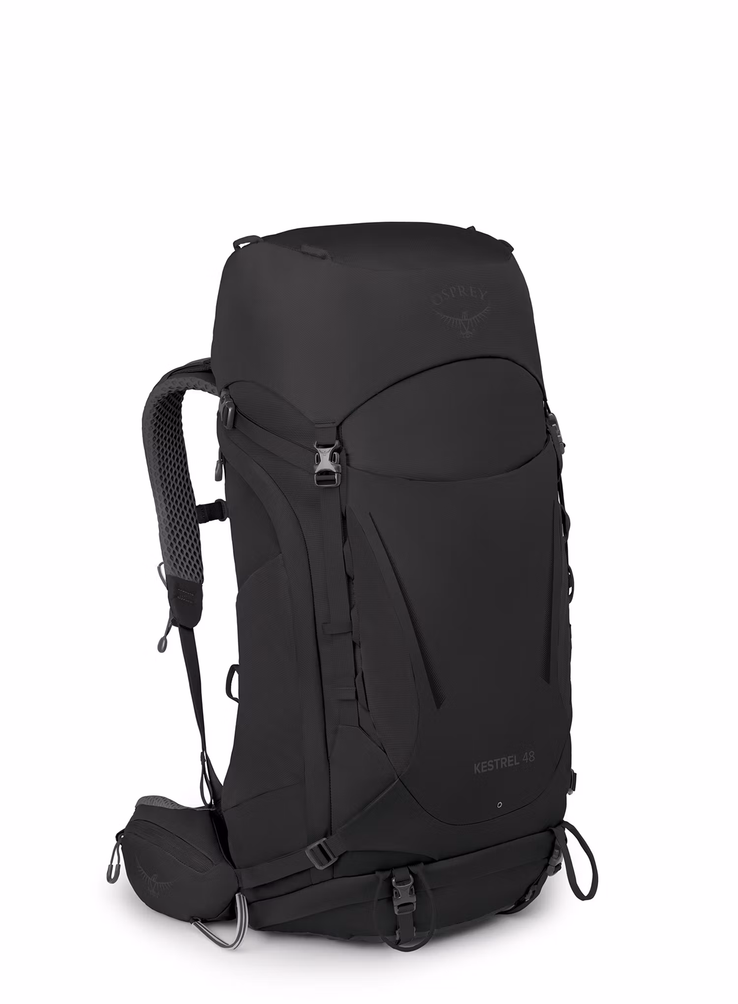 Pohodniški nahrbtnik Osprey Kestrel 48 - black/black
