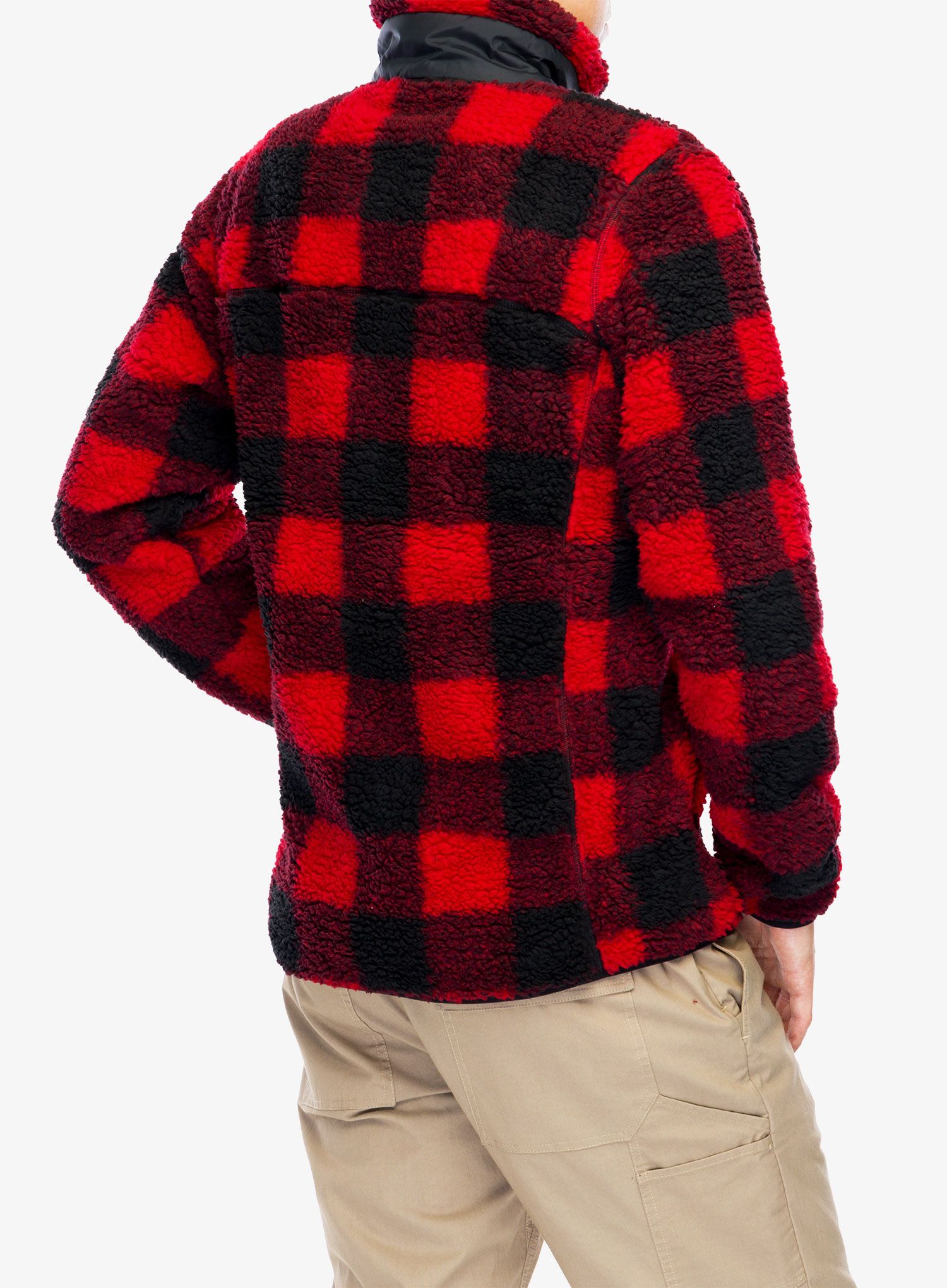Flis Columbia Winter Pass Printed Fleece II - mountain red check