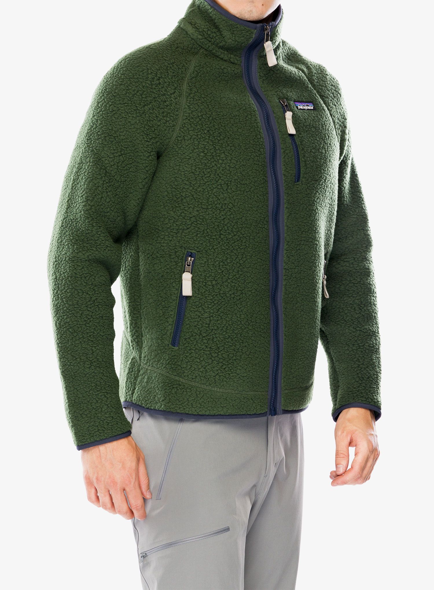 Flis Patagonia Retro Pile Jacket - torrey pine green