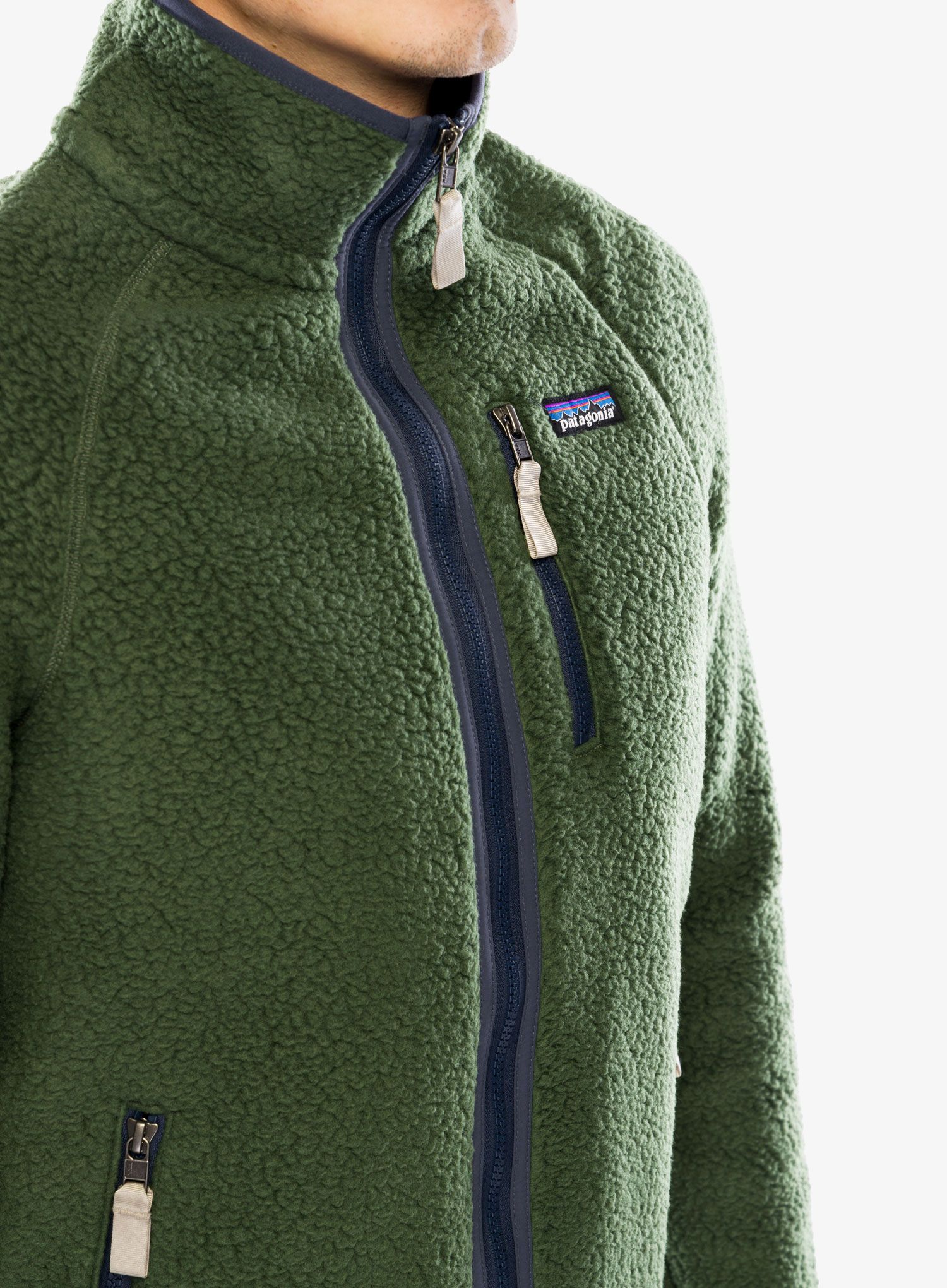 Flis Patagonia Retro Pile Jacket - torrey pine green