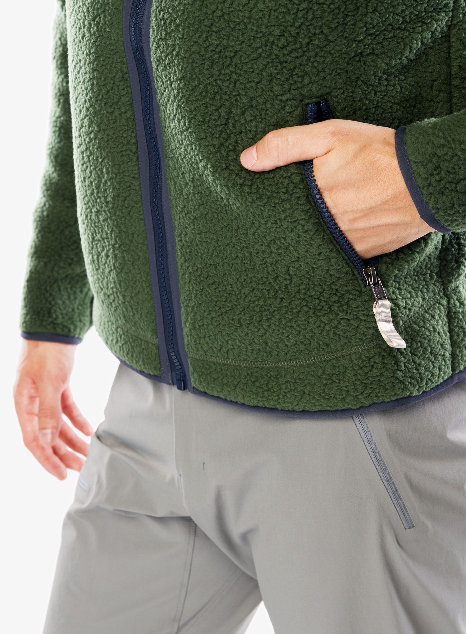 Flis Patagonia Retro Pile Jacket - torrey pine green
