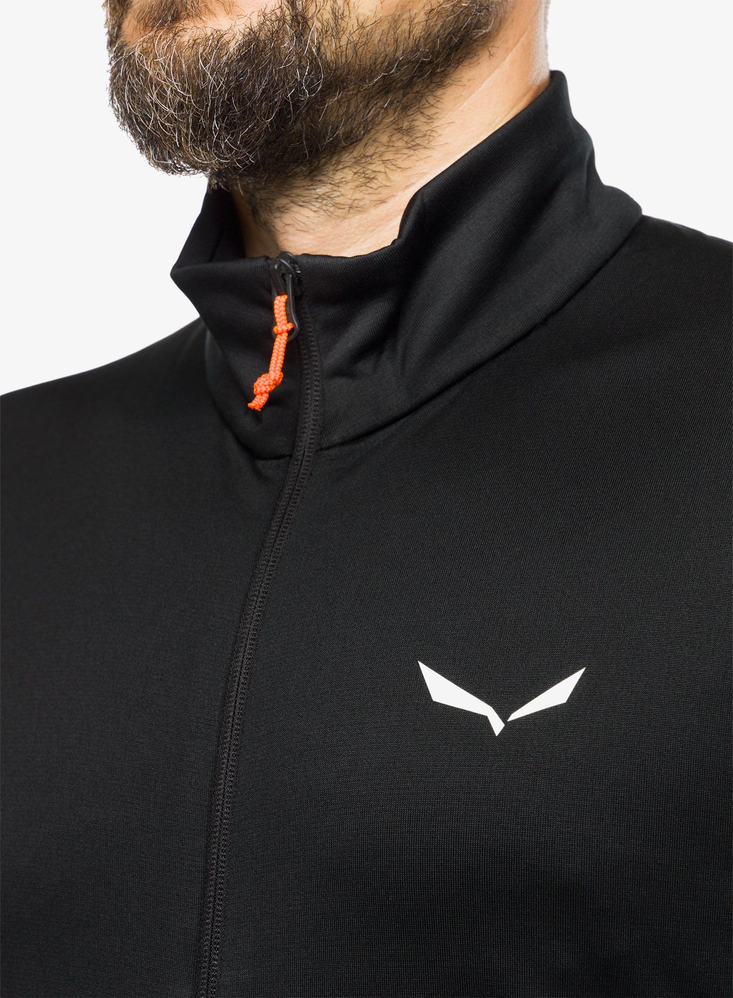 Flis Salewa Puez PL Jacket - black out