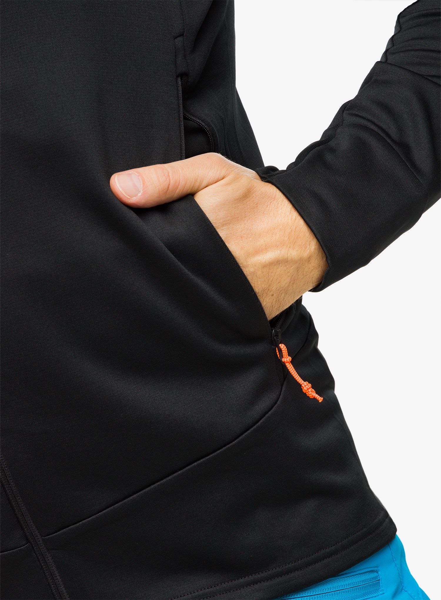 Flis Salewa Puez PL Jacket - black out
