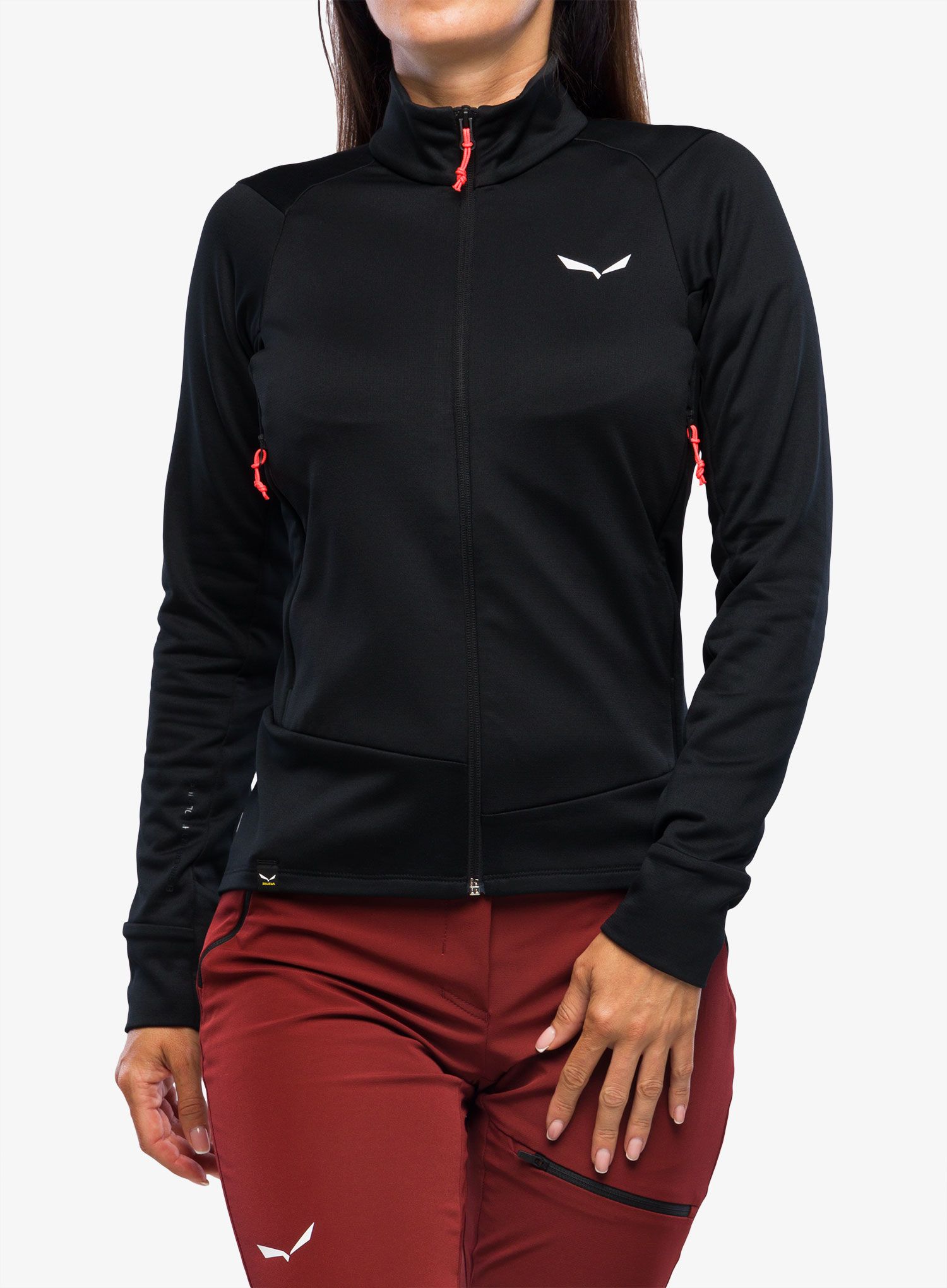 Ženski flis Salewa Puez PL Jacket - black