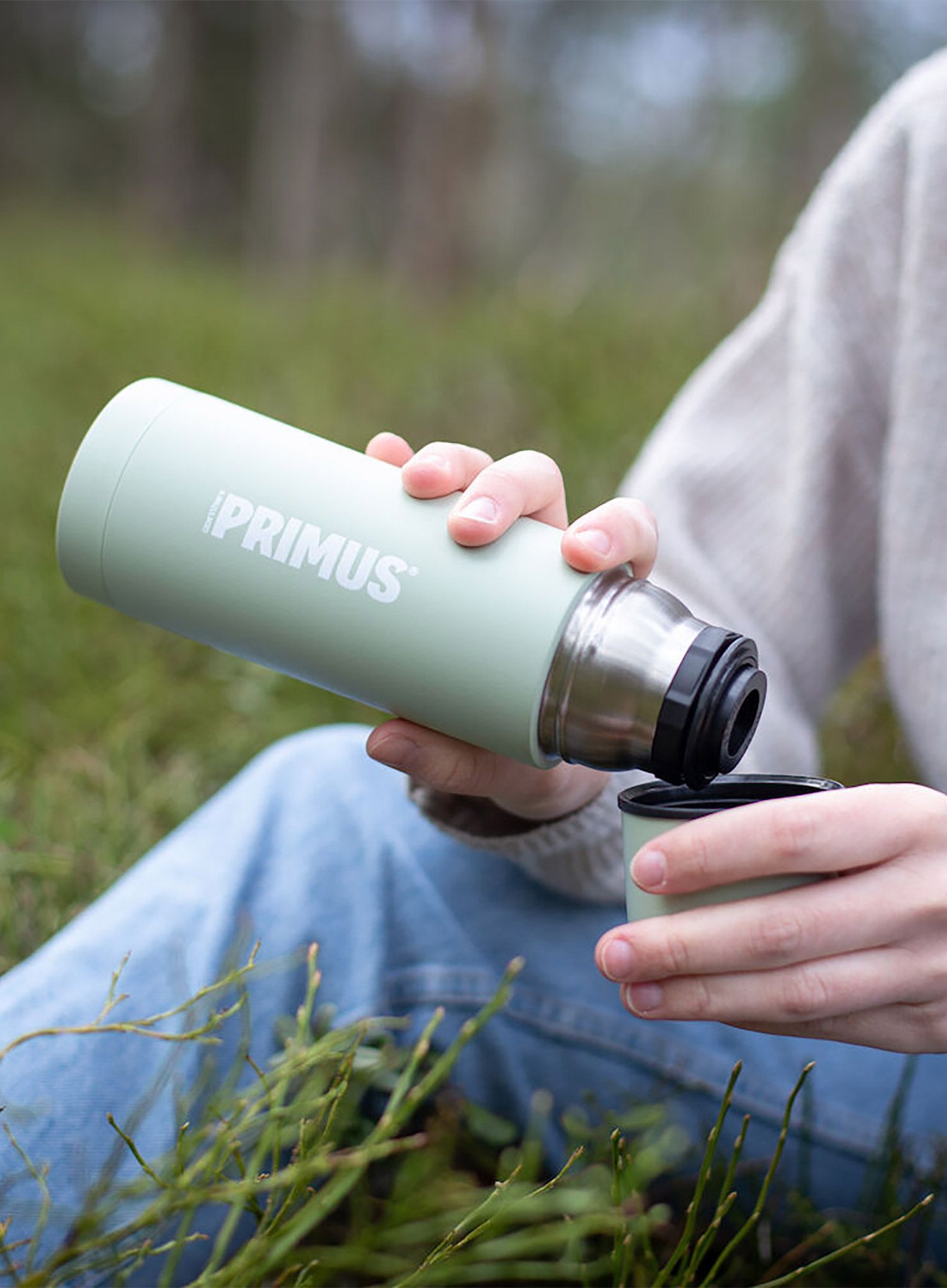 Termovka Primus Vacuum Bottle 0,35 l - mint green