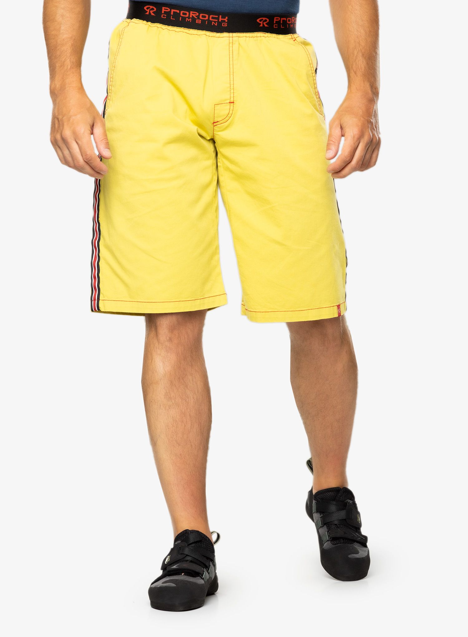 Plezalne kratke hlače ProRock Roca Shorts - funky yellow