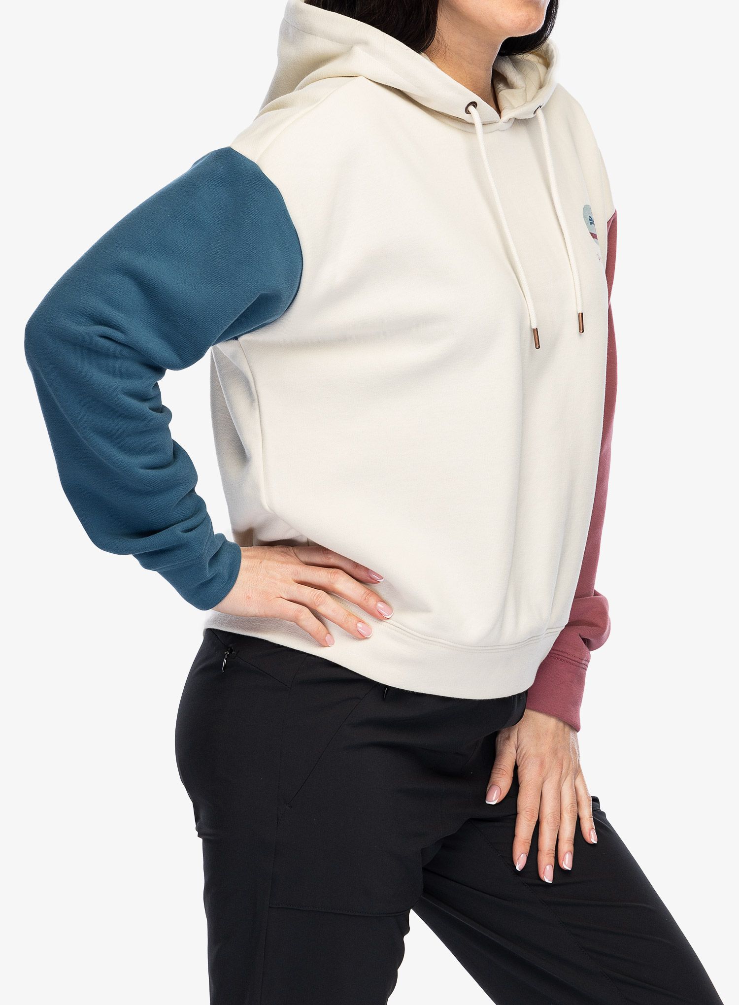 Ženska jopica Protest Prtbress Hoody - kit off white