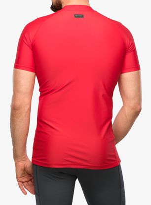 Majica s potiskom Protest Prtcater Lycra - tomato