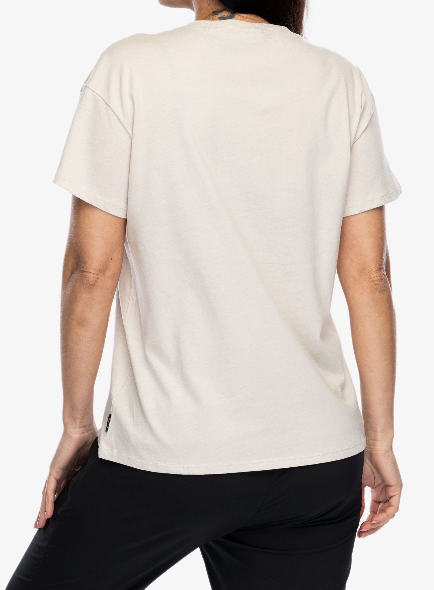 Ženska majica s potiskom Protest Prtglassy T-Shirt - kit off white