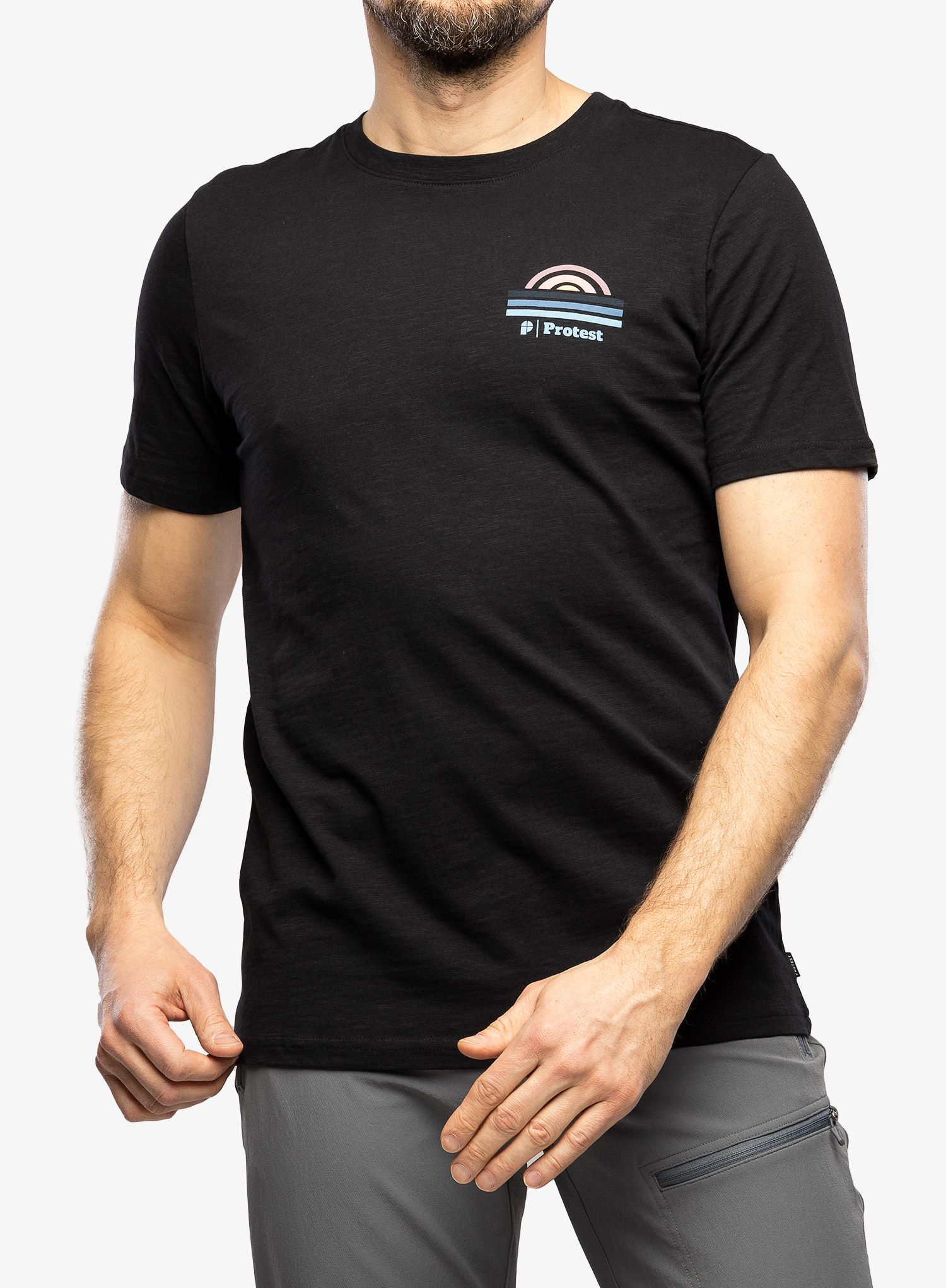Majica s potiskom Protest Prtholbox T-Shirt - true black