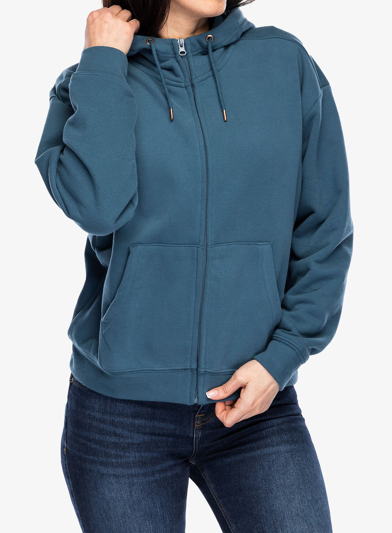 Ženska jopa s kapuco Protest Prtkay Hoody - raku blue