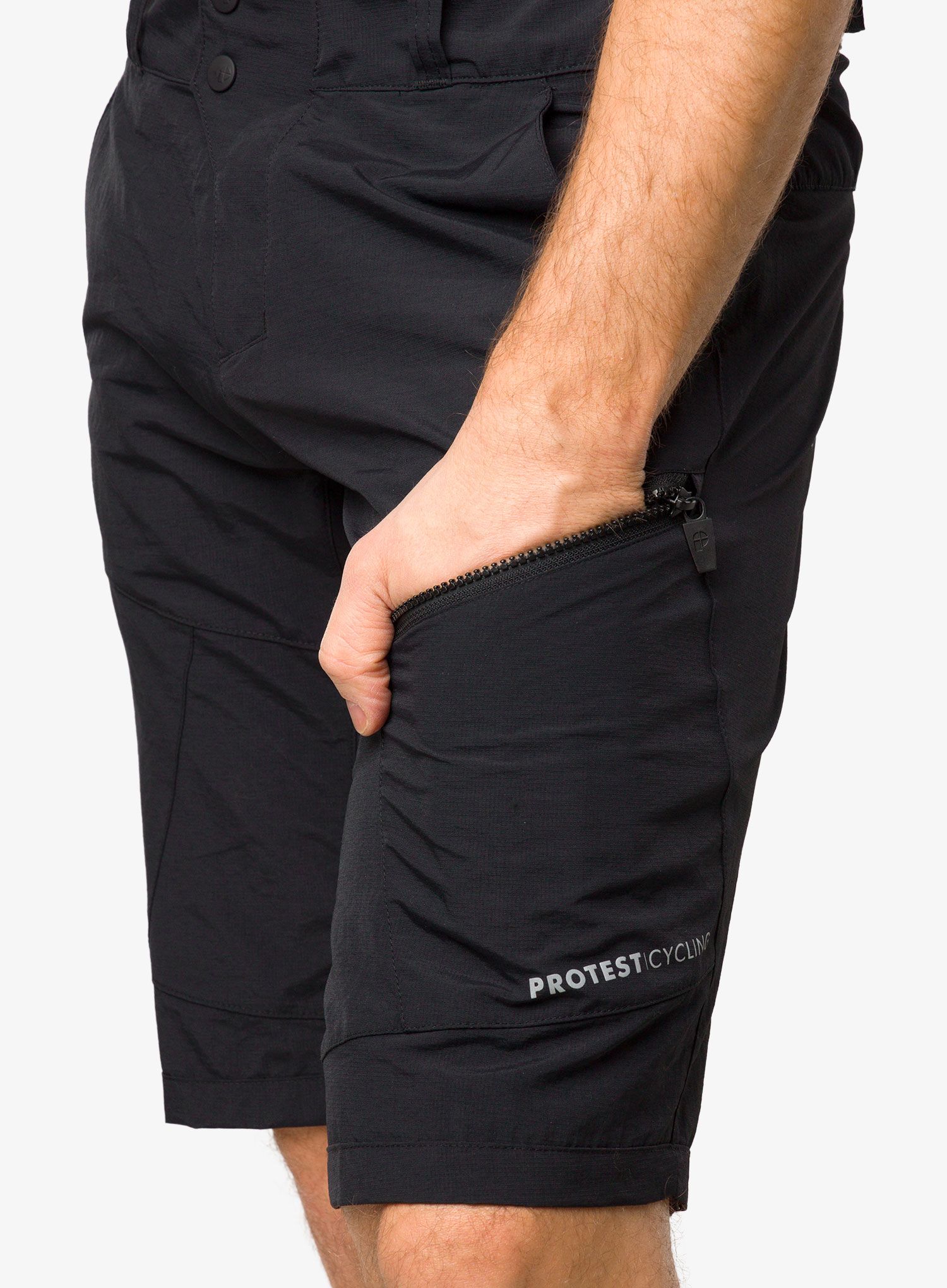 MTB kratke hlače Protest Prtleezer Cycling Shorts - true black