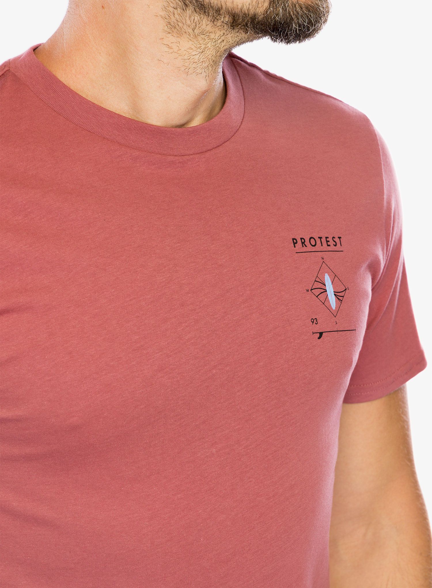 Majica s potiskom Protest Prtpenalt T-Shirt - deco pink