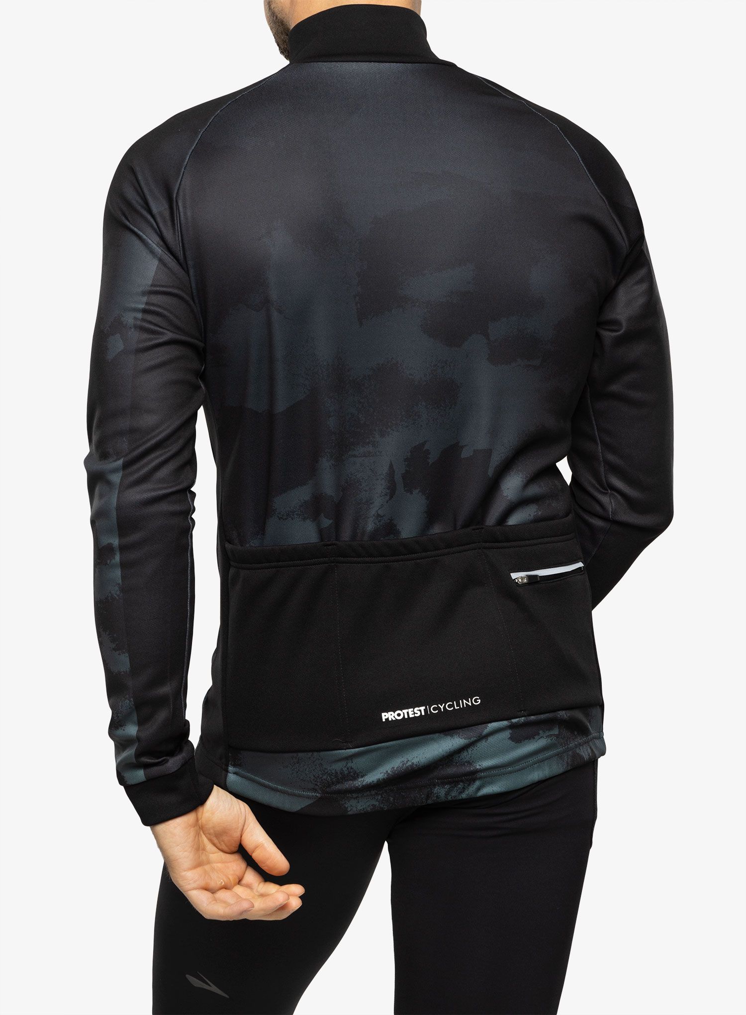 Kolesarska jopa Protest Prtpoppel Cycling Jacket - true black