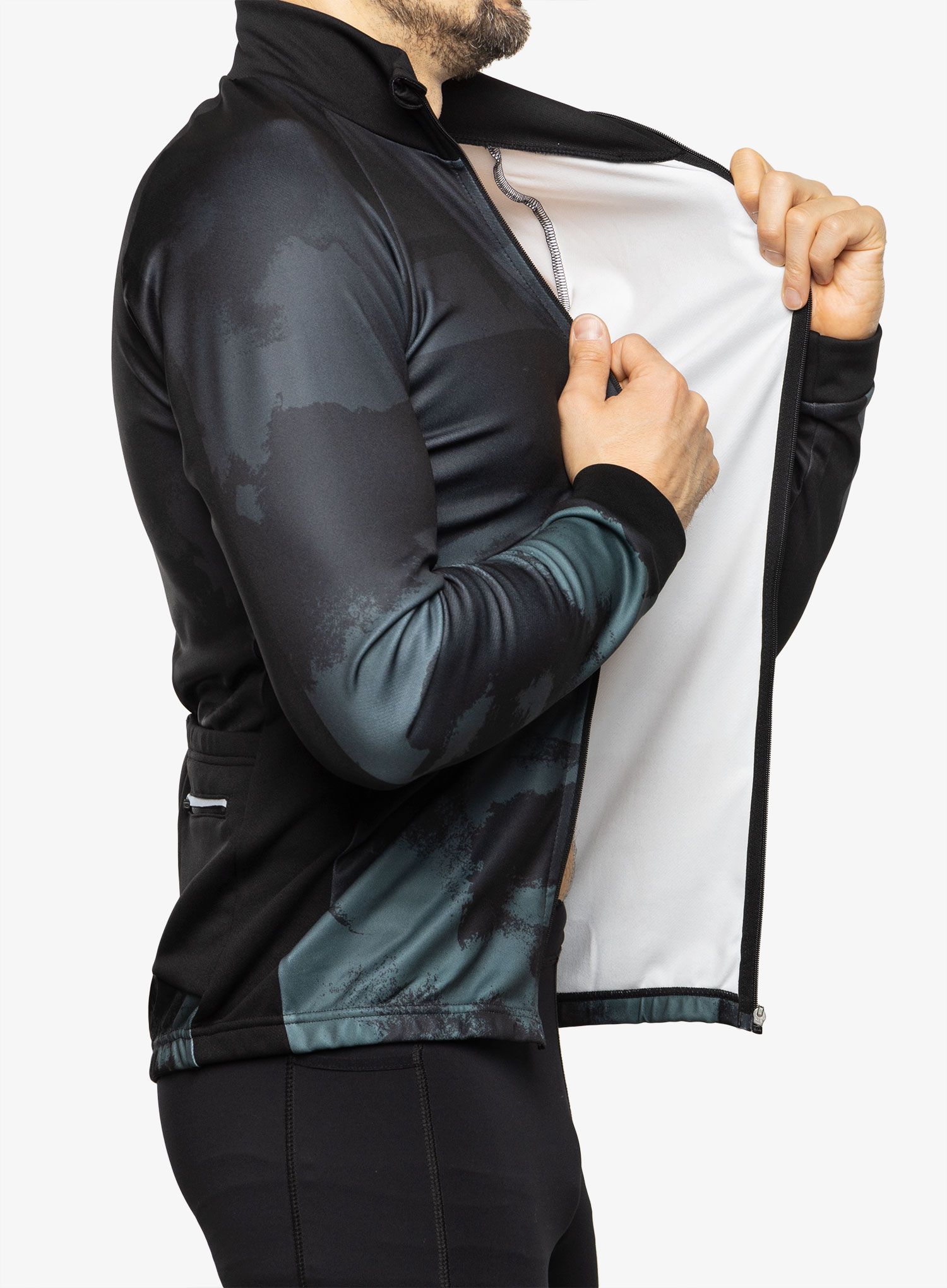 Kolesarska jopa Protest Prtpoppel Cycling Jacket - true black