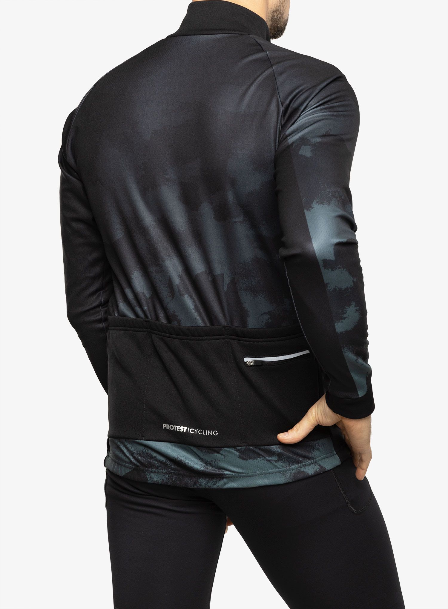 Kolesarska jopa Protest Prtpoppel Cycling Jacket - true black