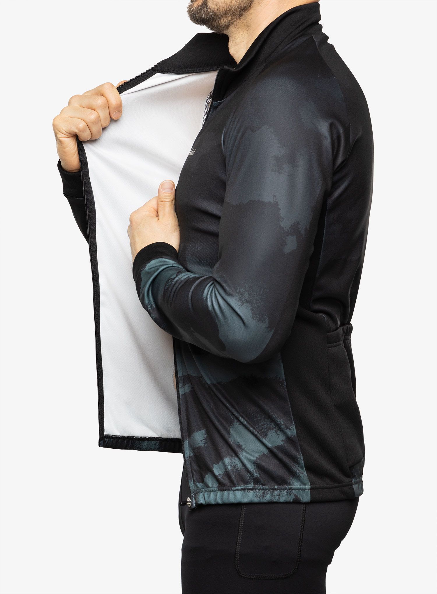 Kolesarska jopa Protest Prtpoppel Cycling Jacket - true black
