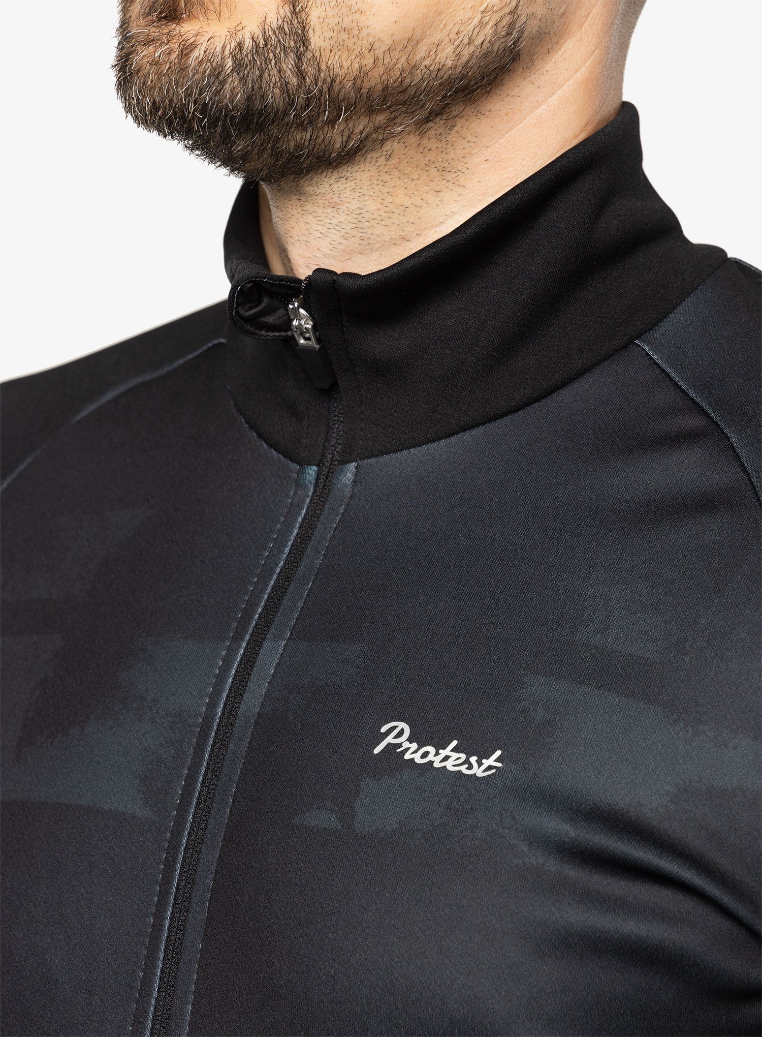 Kolesarska jopa Protest Prtpoppel Cycling Jacket - true black