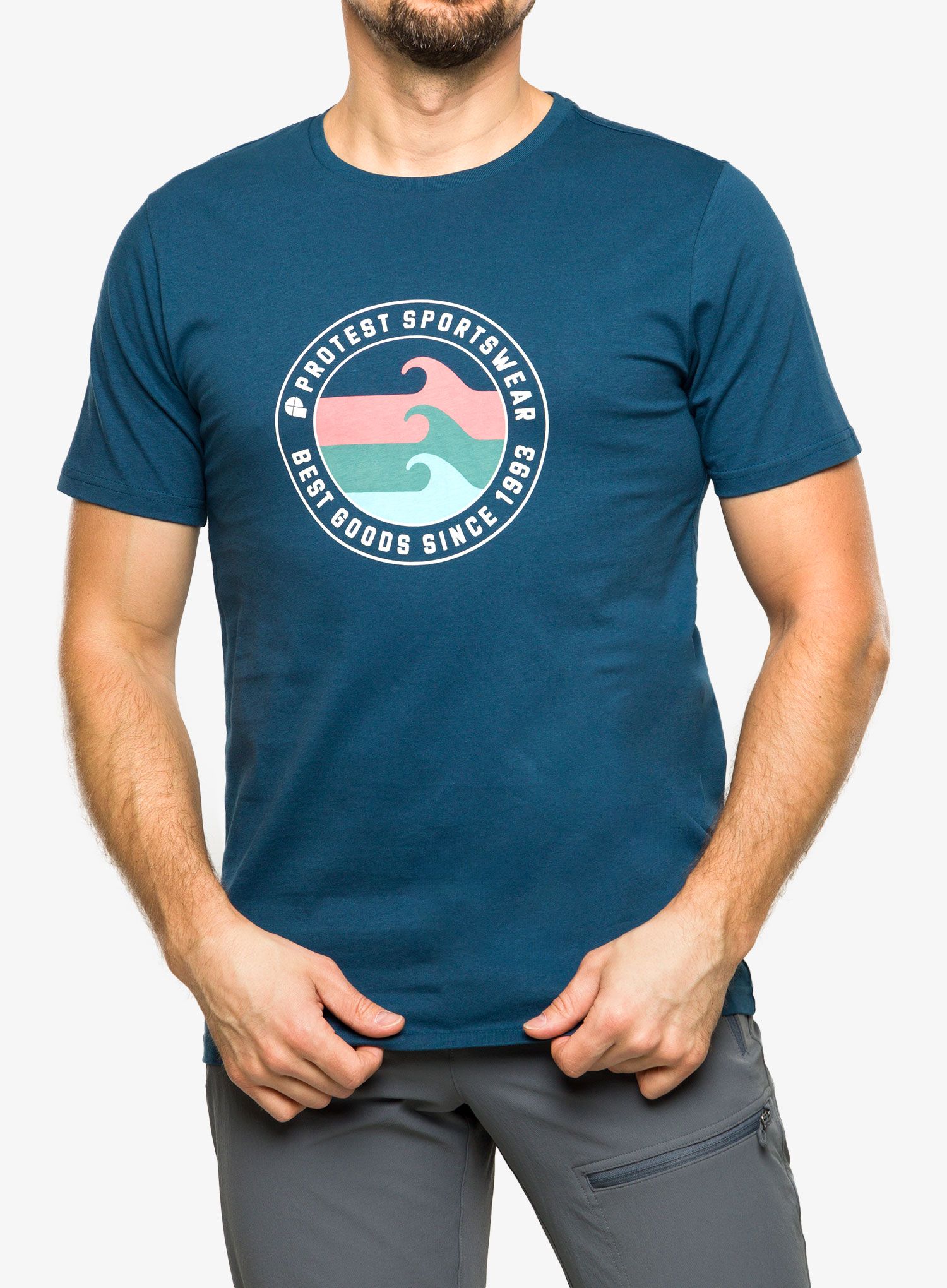 Majica s potiskom Protest Prtsharm T-Shirt - blue