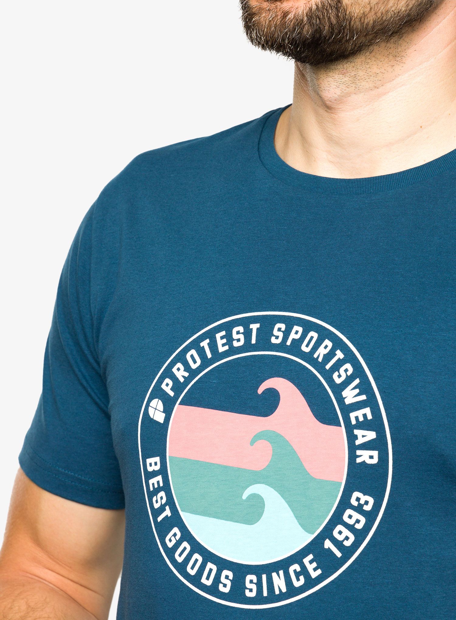 Majica s potiskom Protest Prtsharm T-Shirt - blue