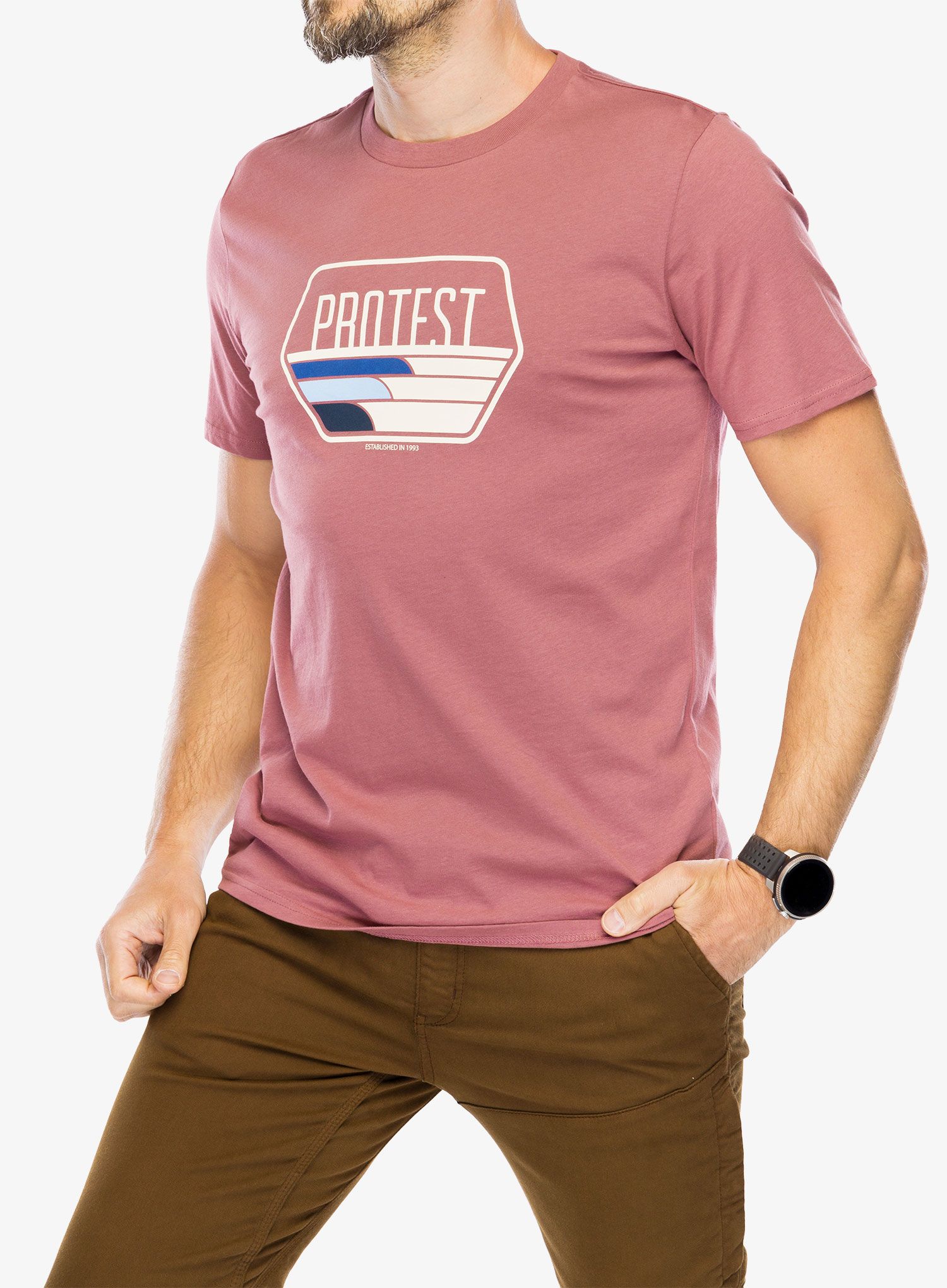 Bombažna majica Protest Prtstan T-Shirt - deco pink