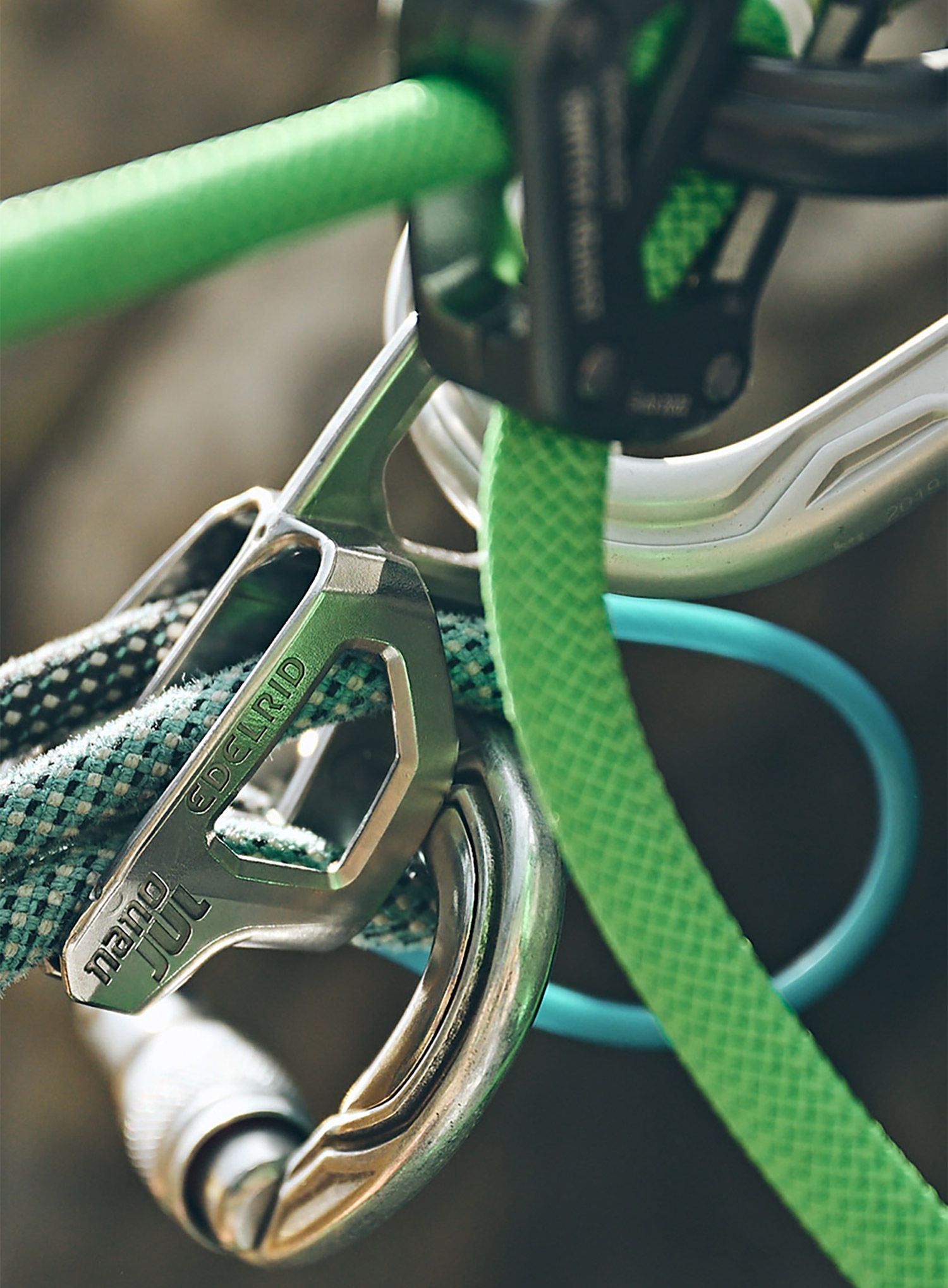 Varovalo Edelrid Nano Jul - slate